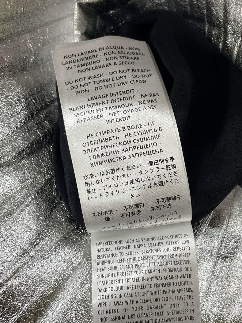 Gucci Gucci Silver metallic pleated skirt Size 28" / US 6 / IT 42 - 6 Thumbnail