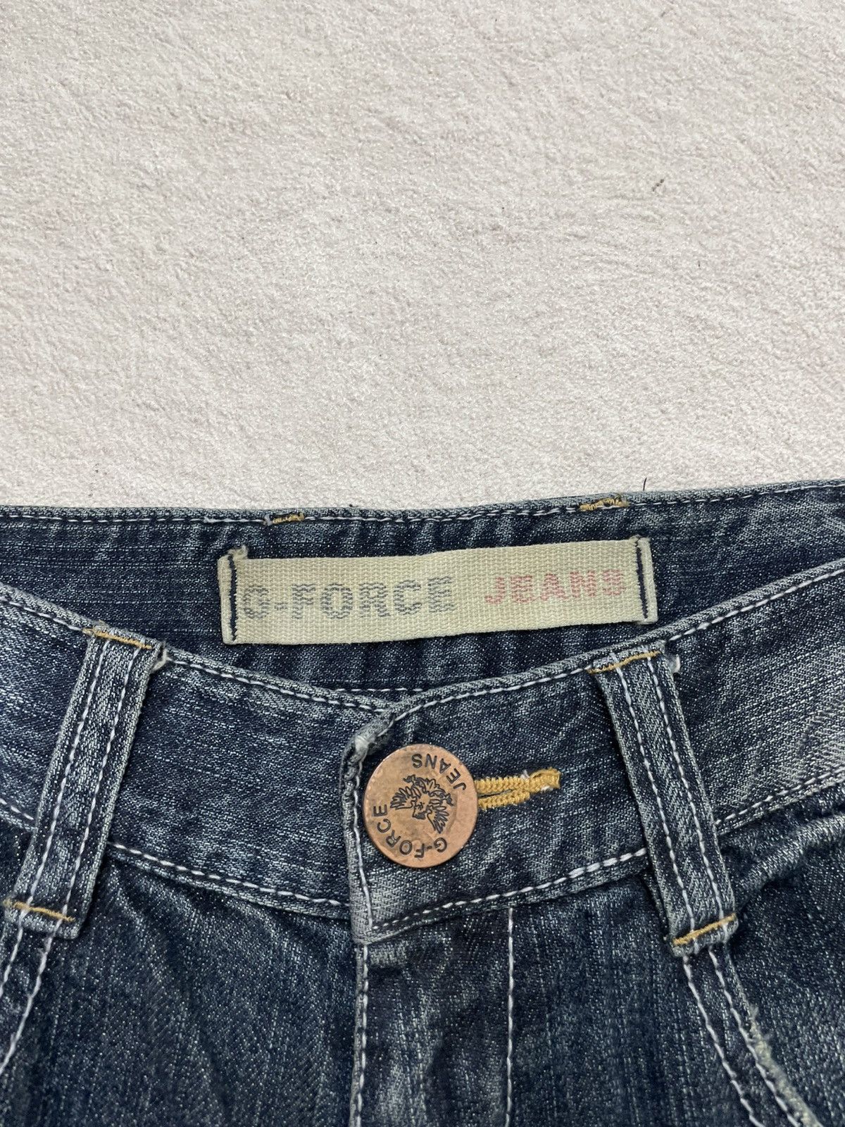 Number (N)ine 2000s Kapital Dark Indigo Denim Washed Distressed ifsix LGB Size US 31 - 5 Thumbnail