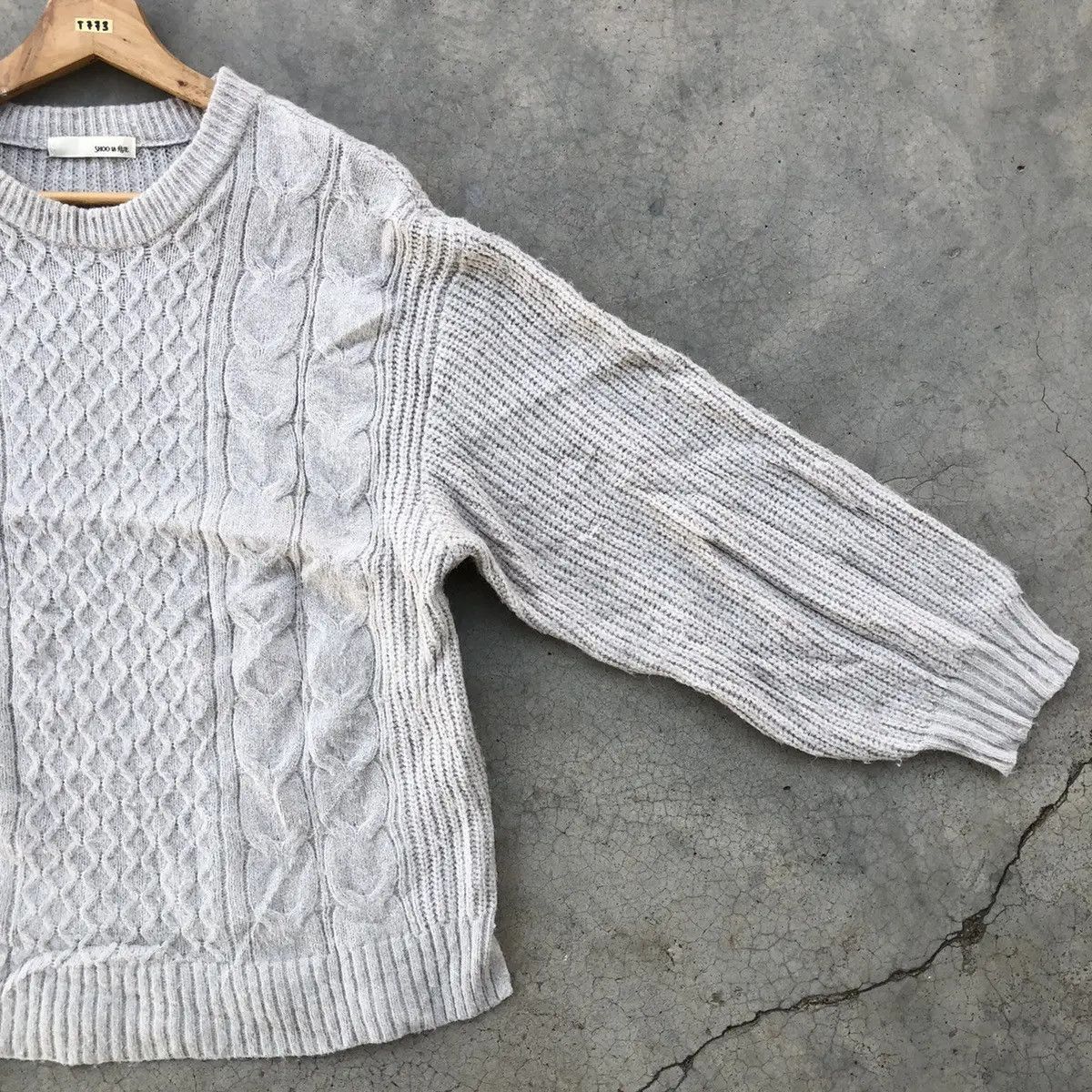 Homespun Knitwear Vintge Knitwear Warm & Soft Touch Grey Vintage Womenswear Size US L / EU 52-54 / 3 - 4 Thumbnail