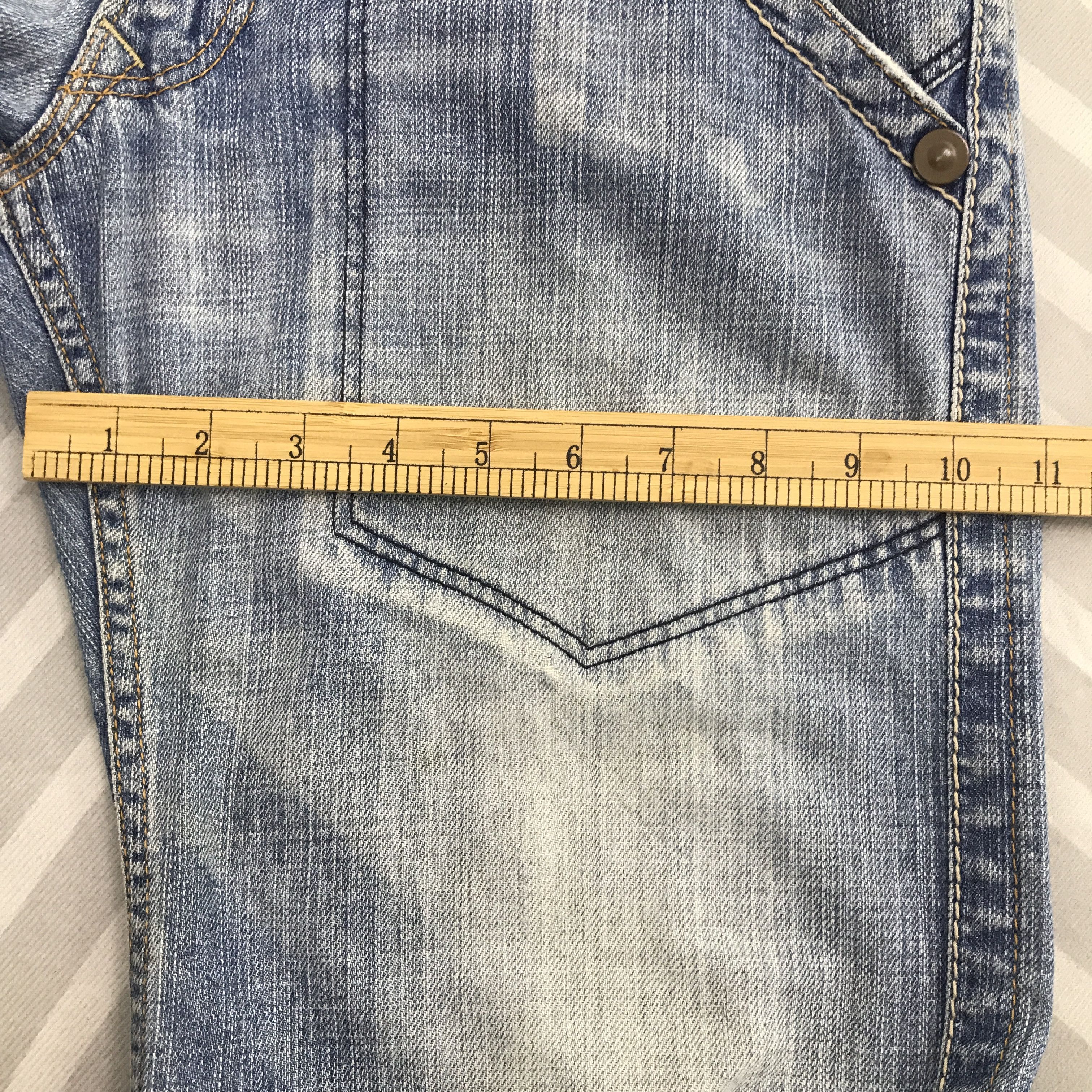 Japanese Brand × Vintage Vintage Blue Way Japan Union Made Baggy Jeans pants Size US 32 / EU 48 - 9 Thumbnail