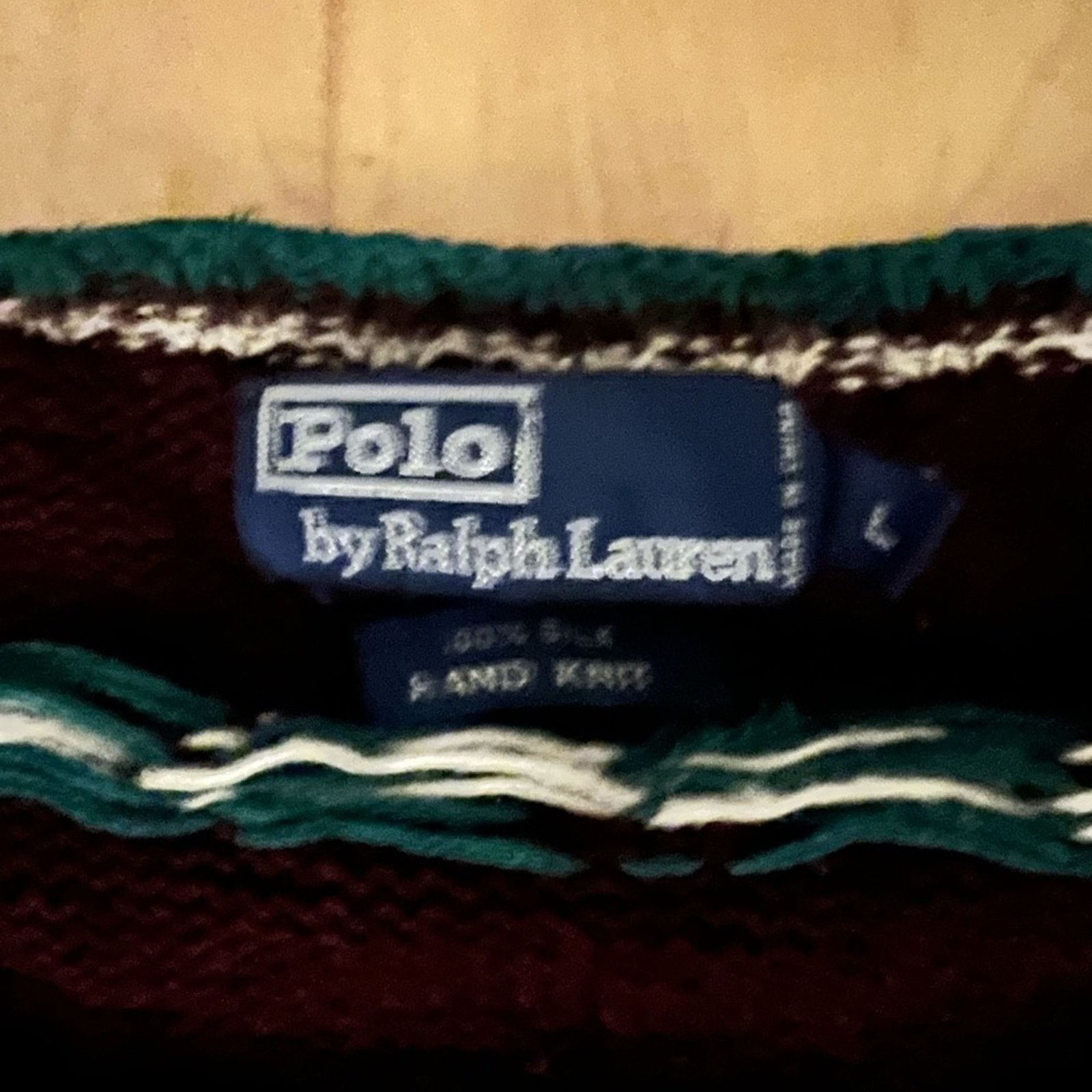 Polo Ralph Lauren VTG Polo Ralph Lauren 100% silk southwestern print sweater Size US L / EU 52-54 / 3 - 2 Thumbnail