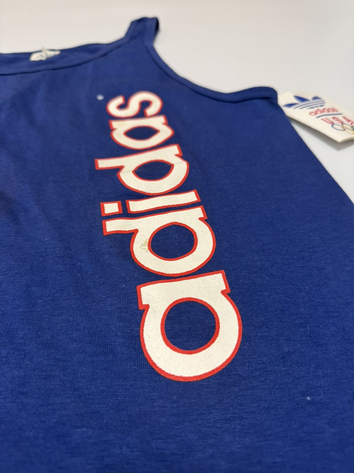 Adidas Vintage Adidas USA Olympic Tank top from 1988 Olympic Games Size US M / EU 48-50 / 2 - 2 Thumbnail