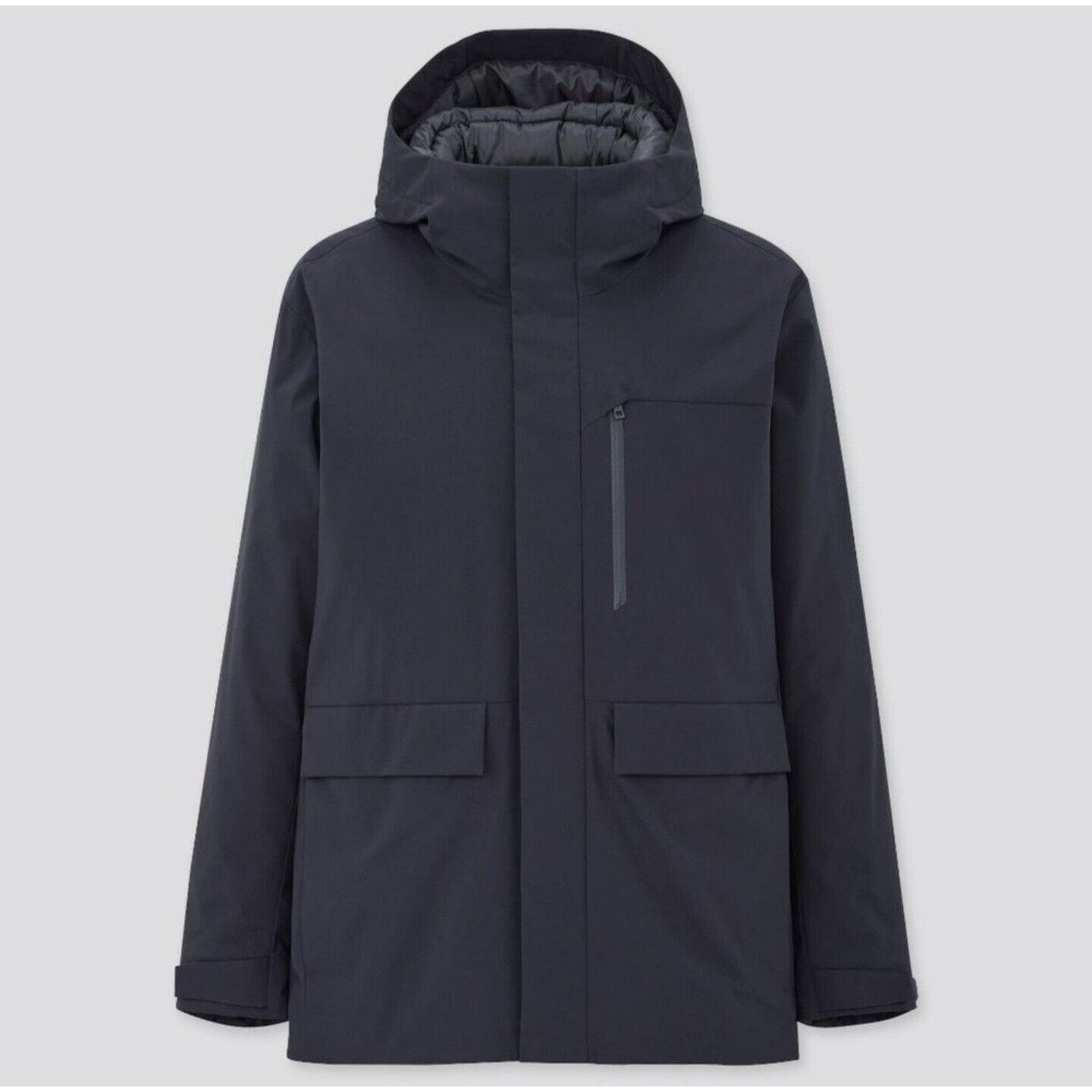 Uniqlo Uniqlo Hybrid Down 3D Cut Parka Gray Coat Jacket Size 2XL Size US XXL / EU 58 / 5 - 3 Thumbnail