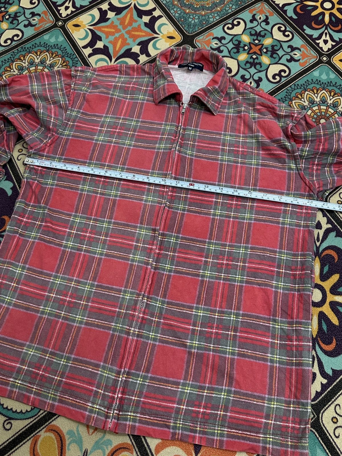 Comme des Garcons SS2005 Comme des Garcons Plaid Tartan Zipper Polos Jacket Size US M / EU 48-50 / 2 - 6 Thumbnail