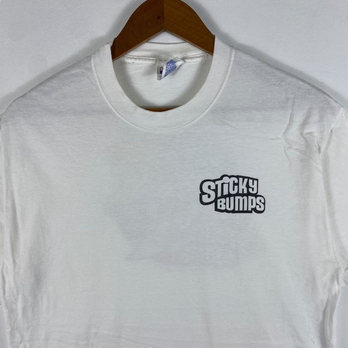 Other Vintage 90's STICKY BUMPS Surf Wax Graphic Surf Tee Shirt Size US M / EU 48-50 / 2 - 4 Thumbnail