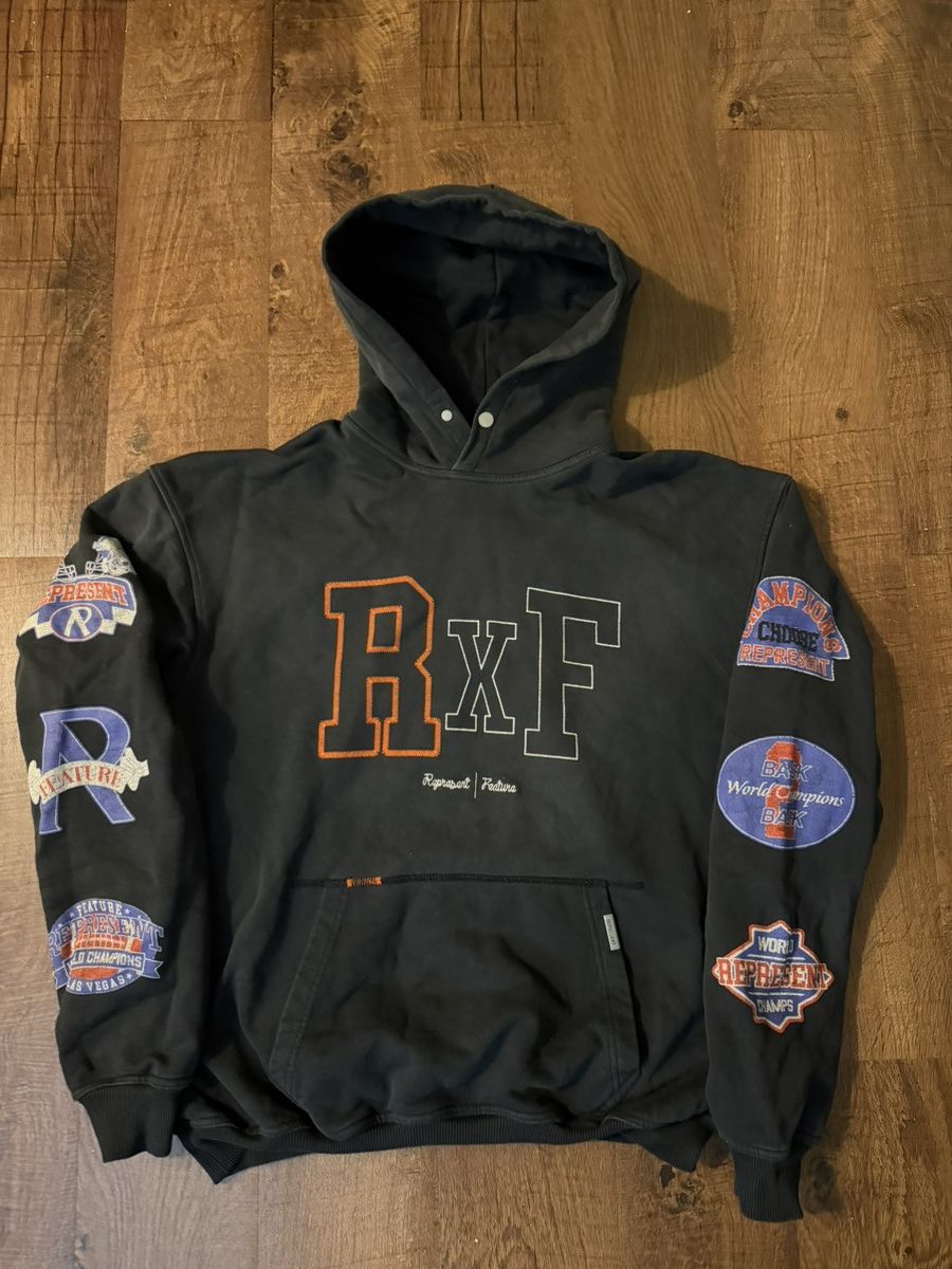 Represent Clo. Represent x Feature Varsity Hoodie Size US M / EU 48-50 / 2 - 1 Thumbnail