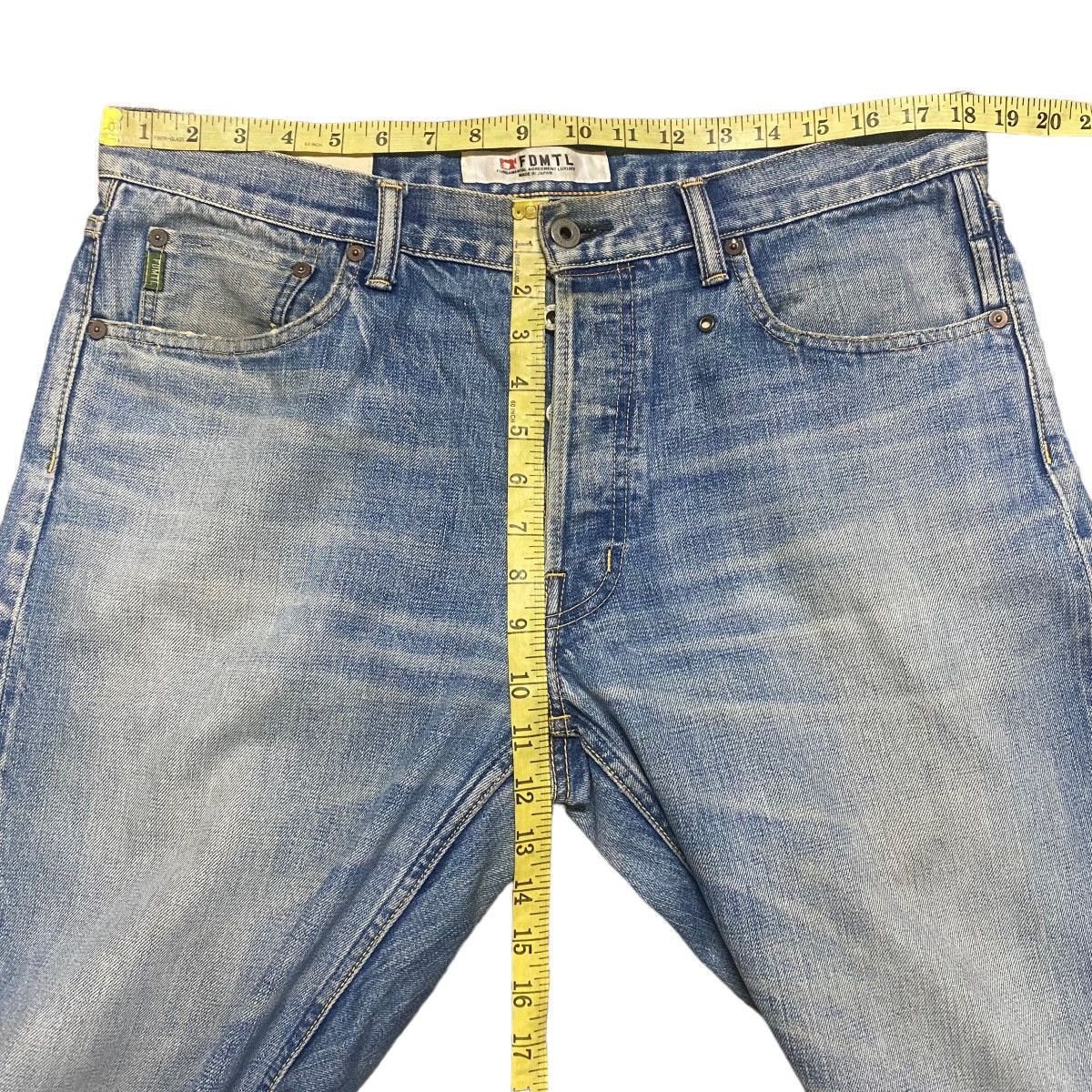 FDMTL FDMTL Denim Selvedge Jeans Distressed Size US 34 / EU 50 - 17 Thumbnail