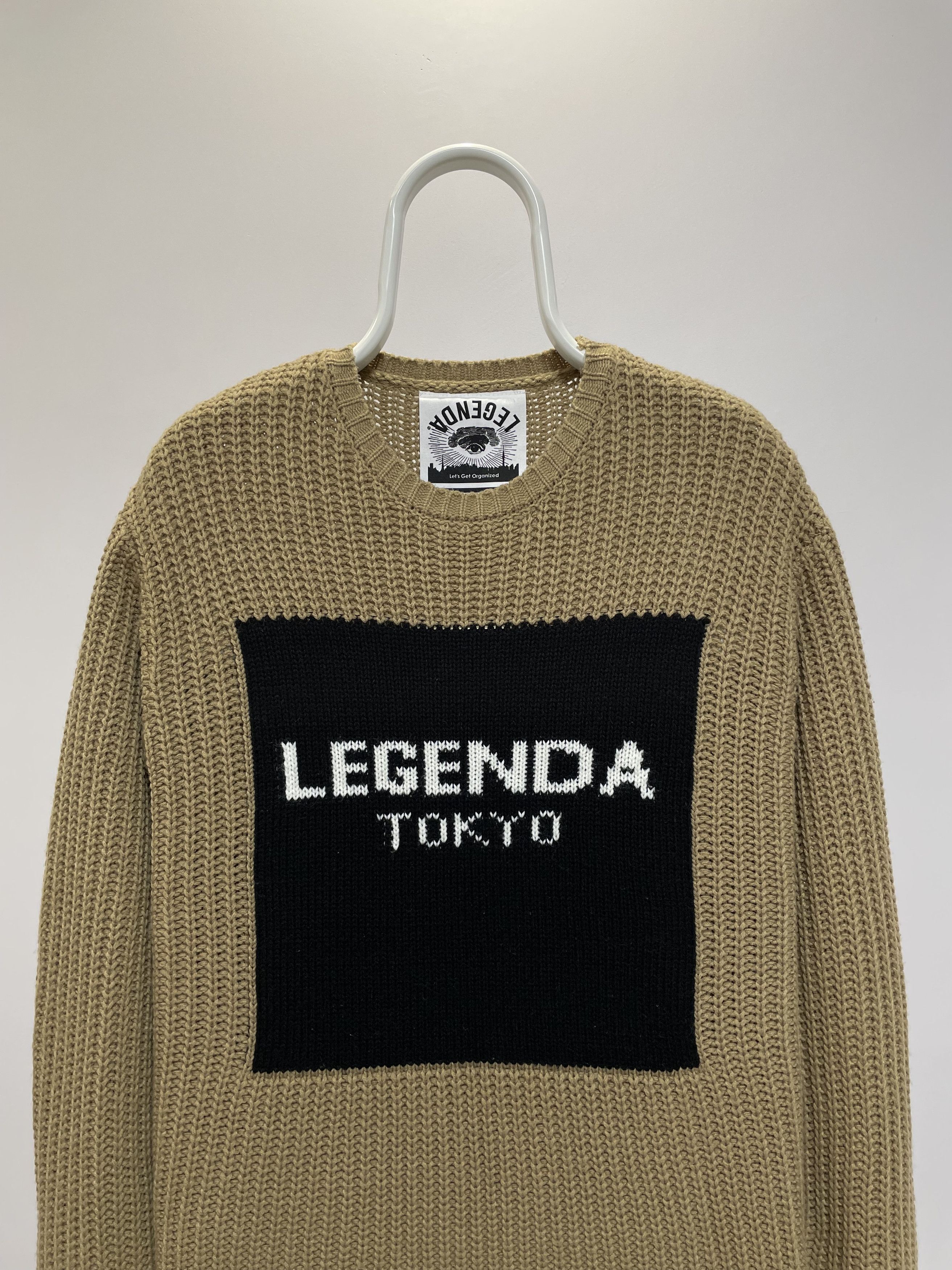 Japanese Brand LEGENDA Tokyo Sweater Knit Sweatshirt Japan Rare Size US L / EU 52-54 / 3 - 5 Thumbnail