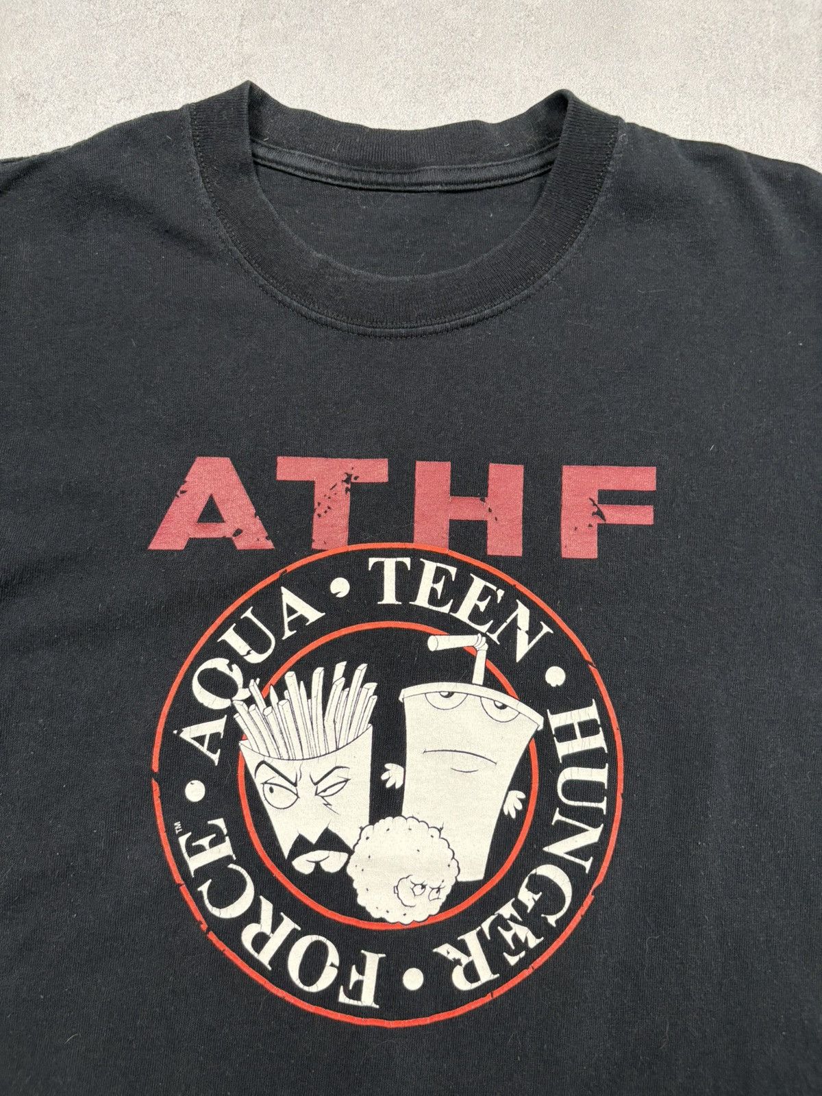 Cartoon Network Vintage 2005 Aqua Teen Hunger Force ATHF Graphic T-Shirt 00s Size US S / EU 44-46 / 1 - 5 Thumbnail