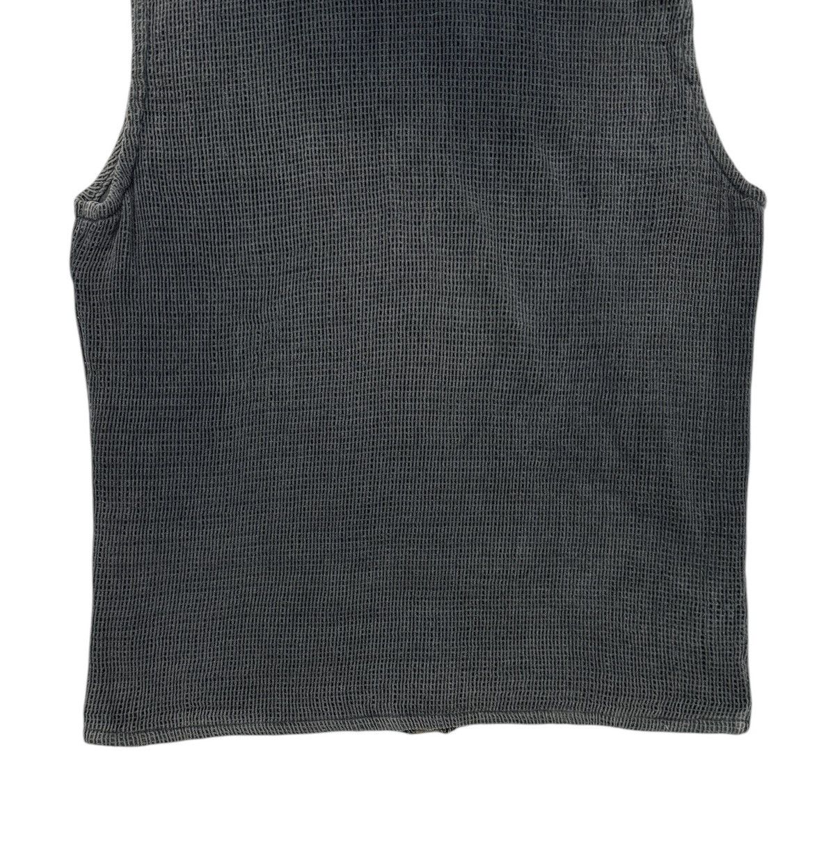 If Six Was Nine × Japanese Brand × Le Grande Bleu (L.G.B.) Vtg🔥The Roods Destroy BOndage Mesh Zipper Vest Hoddie Jacket Size US M / EU 48-50 / 2 - 8 Thumbnail