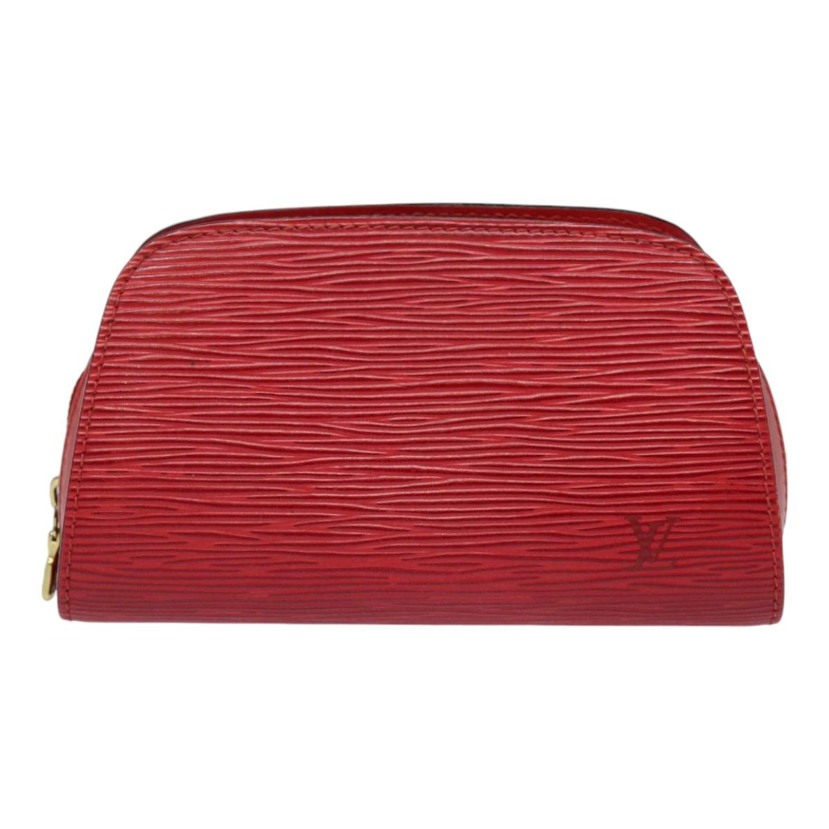 Louis Vuitton Dauphine Red Leather Clutch Bag (Pre-Owned) Size ONE SIZE - 1 Thumbnail