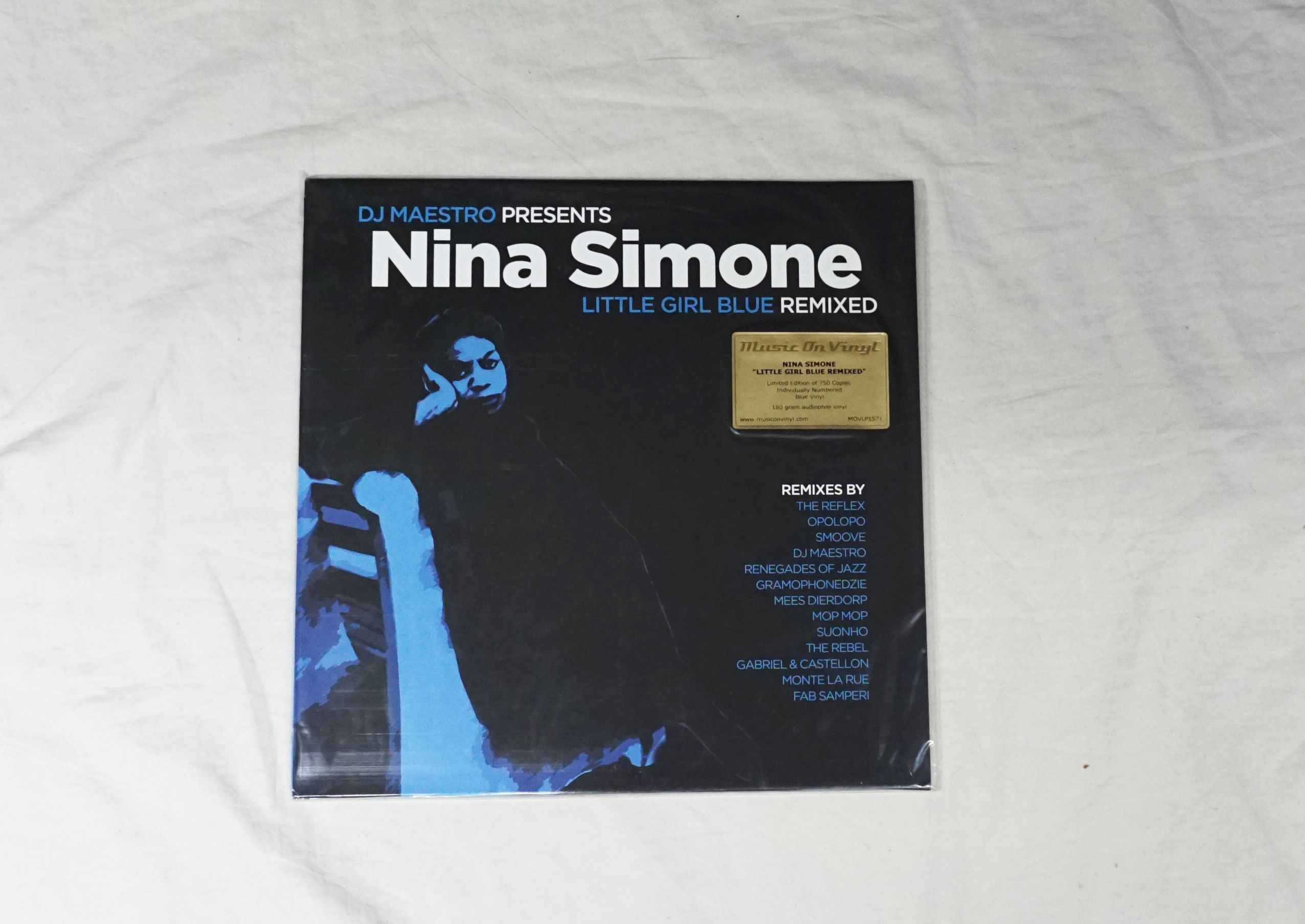 Vintage 2015 Nina Simone "Little Girl Blue (Remixed)" Vinyl, Ltd 750 Size ONE SIZE - 1 Thumbnail