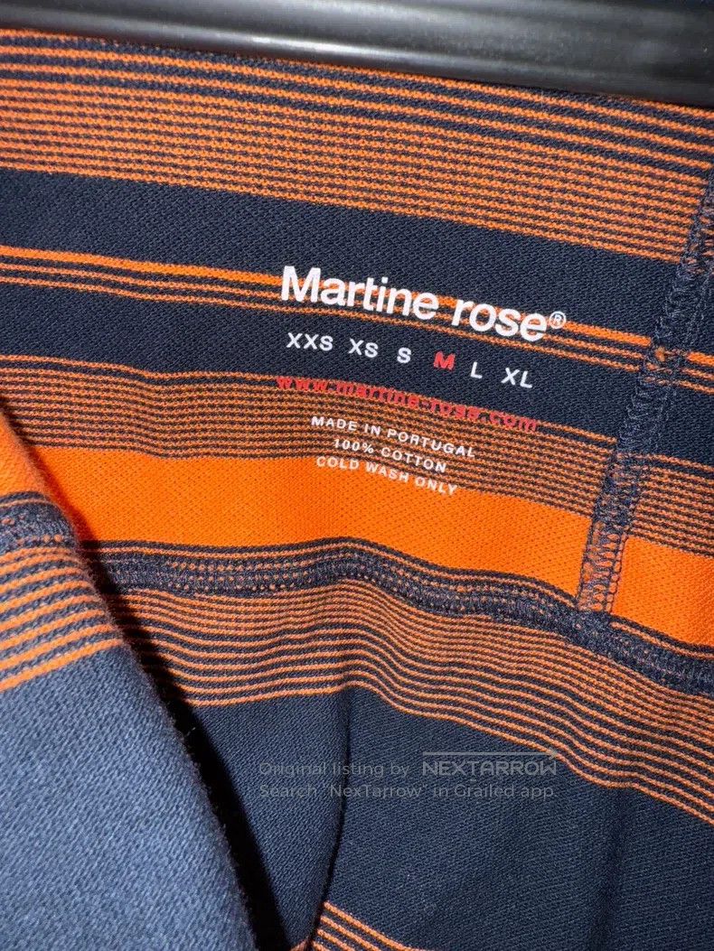 Martine Rose Martine Rose Striped tee Size US M / EU 48-50 / 2 - 3 Thumbnail