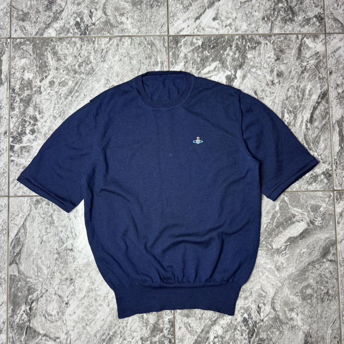 Vintage × Vivienne Westwood Vivienne Westwood Pullover T-shirt Wool Size US L / EU 52-54 / 3 - 1 Thumbnail