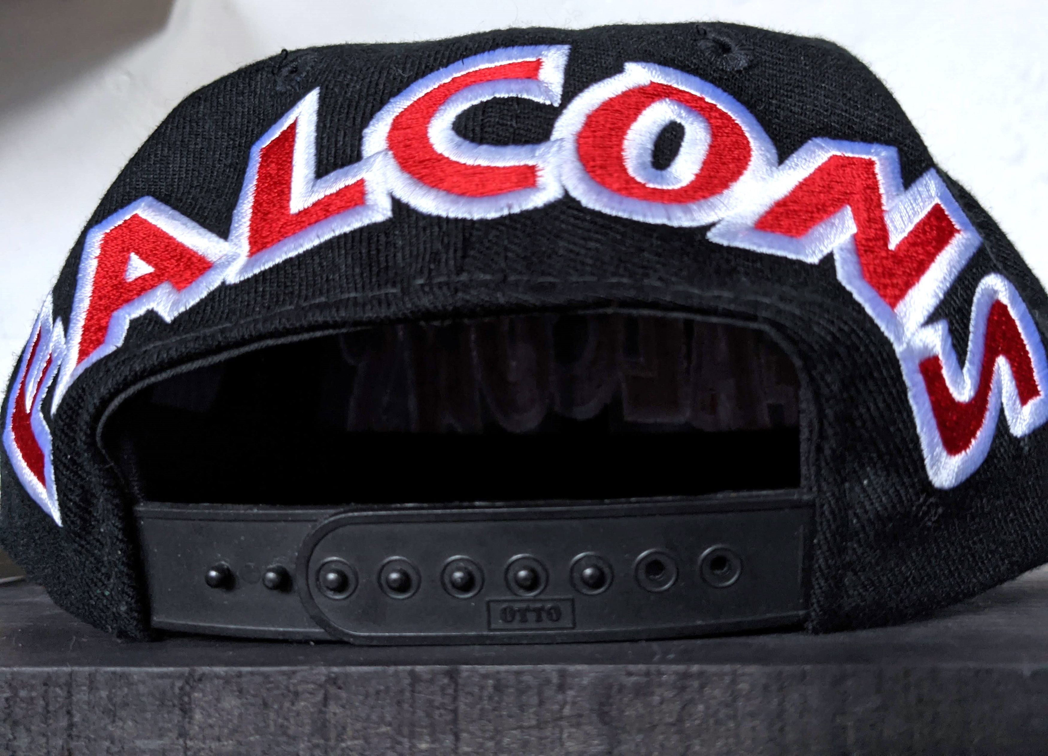 Sports Specialties NEW Atlanta Falcons 90s ANNCO snapback Bubble cap hat vtg Size ONE SIZE - 3 Thumbnail