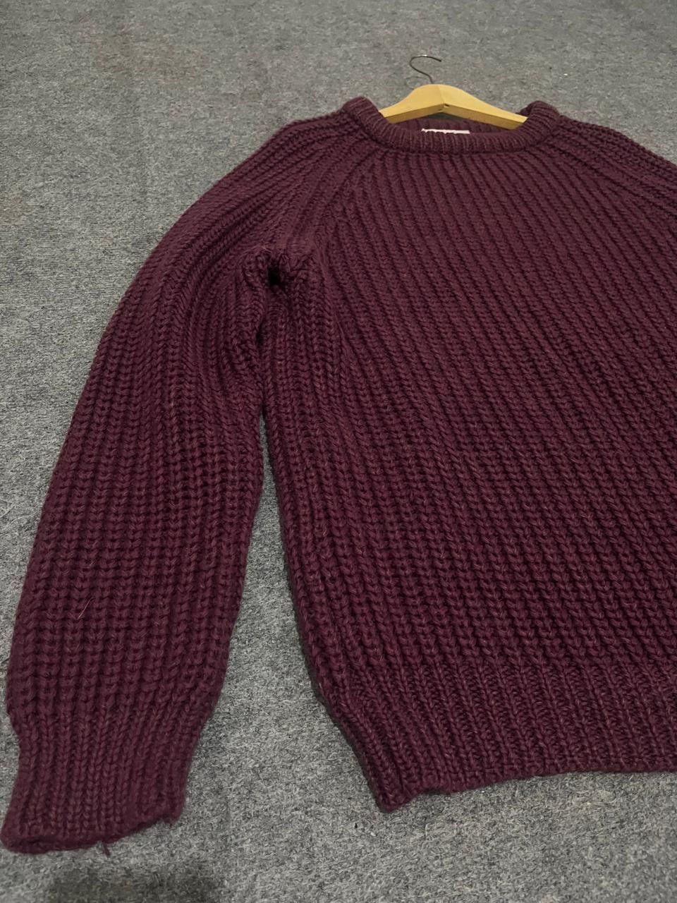 Paul Harnden Shoemakers The Cornish Woollen Co 100% Pure Lambswool Raglan Sweater Size US XL / EU 56 / 4 - 3 Thumbnail