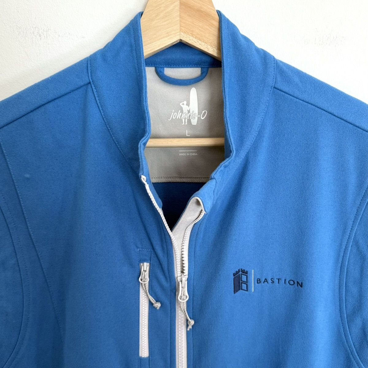 johnnie-O Johnnie-O Liberty Blue Full Zip Knockdown Vest Size US L / EU 52-54 / 3 - 2 Thumbnail