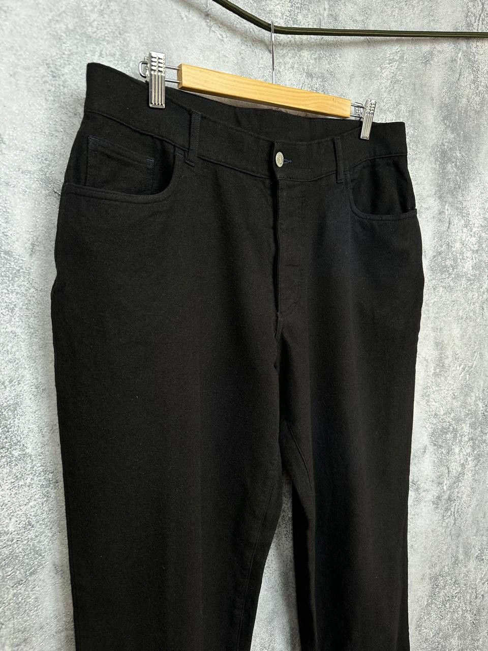 Hackett Hackett London All Wool Black Trousers Made In Italy Pants Size US 36 / EU 52 - 3 Thumbnail