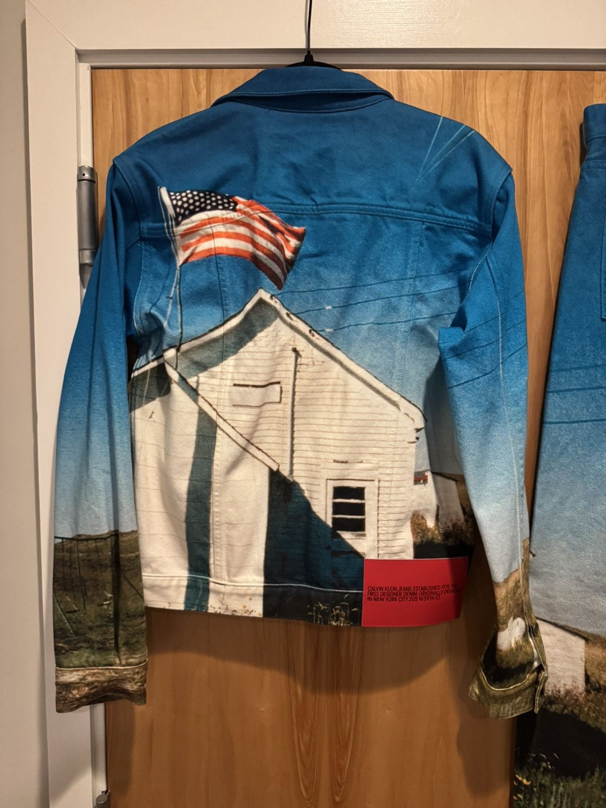 Raf Simons Calvin Klein 205W39NYC Americana Landscape Denim