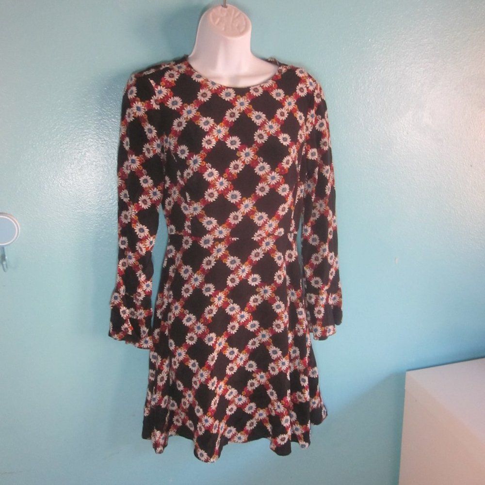 Sandro Sandro Rony Silk Floral Dress Size 1 Size S / US 4 / IT 40 - 15 Thumbnail