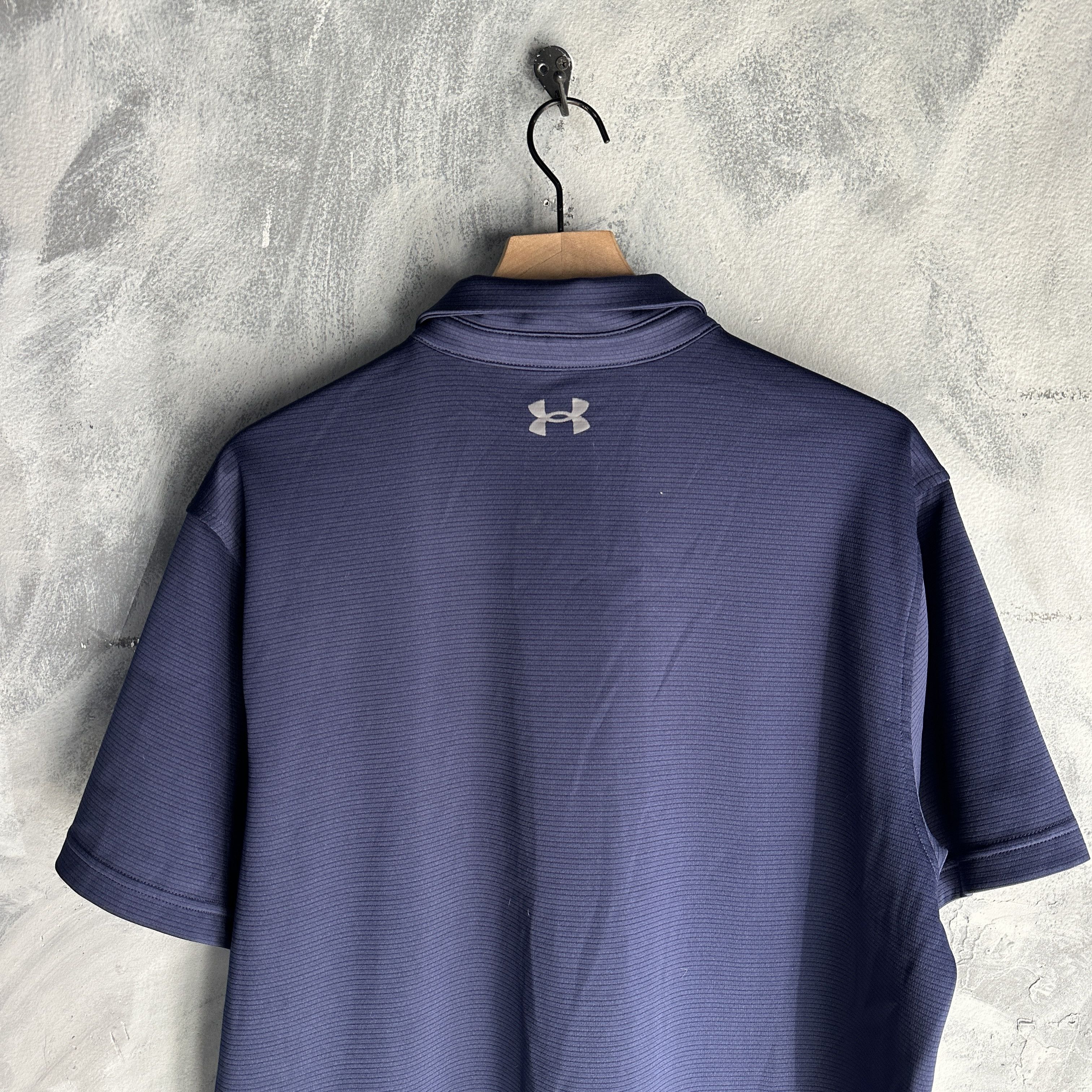 Under Armour Under Armour Polo Shirt Mens XL Blue Performance Golf UA Size US XL / EU 56 / 4 - 6 Thumbnail