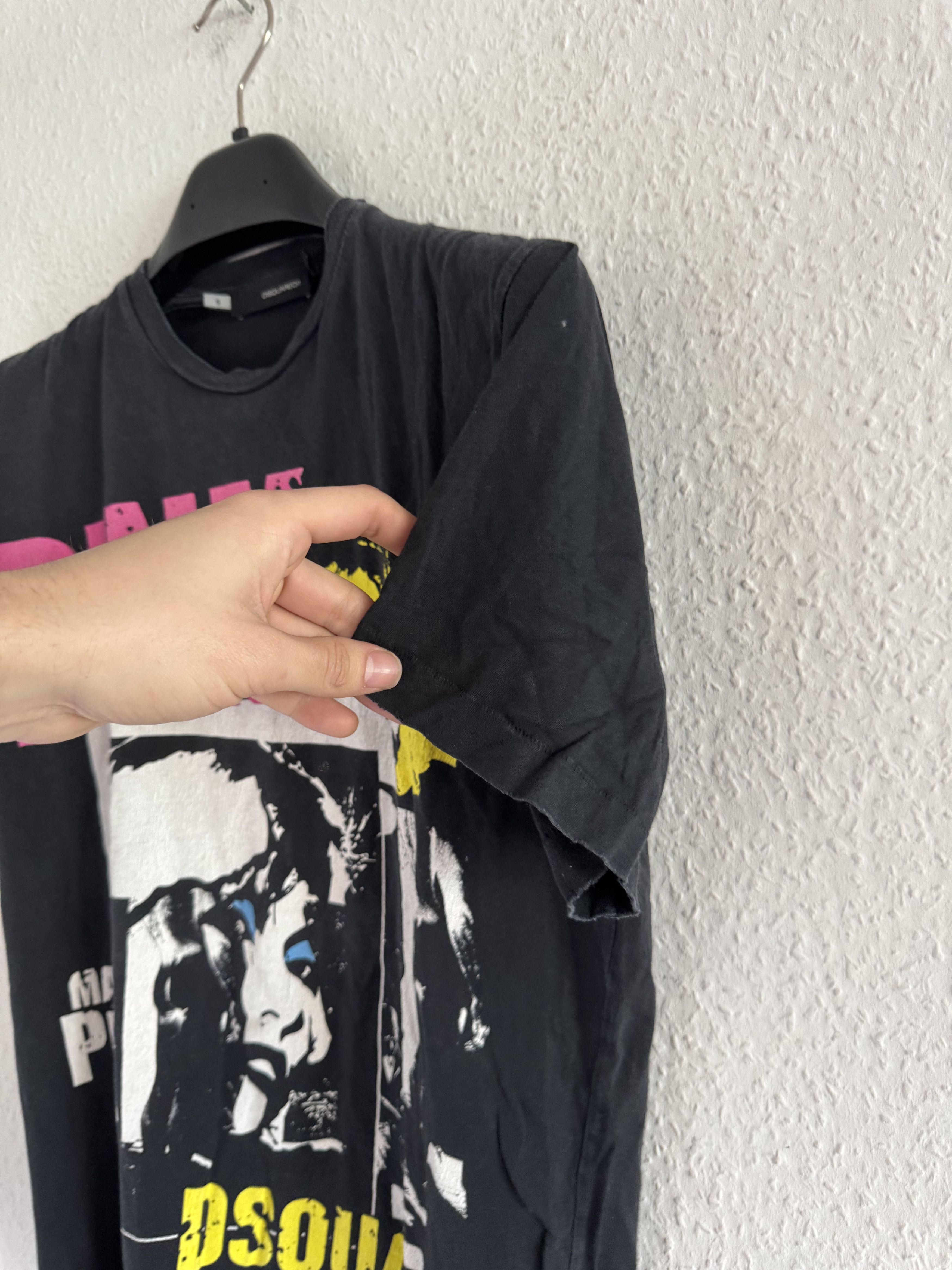 Dsquared2 Pink Punk Graphic T-Shirt Size US S / EU 44-46 / 1 - 7 Thumbnail