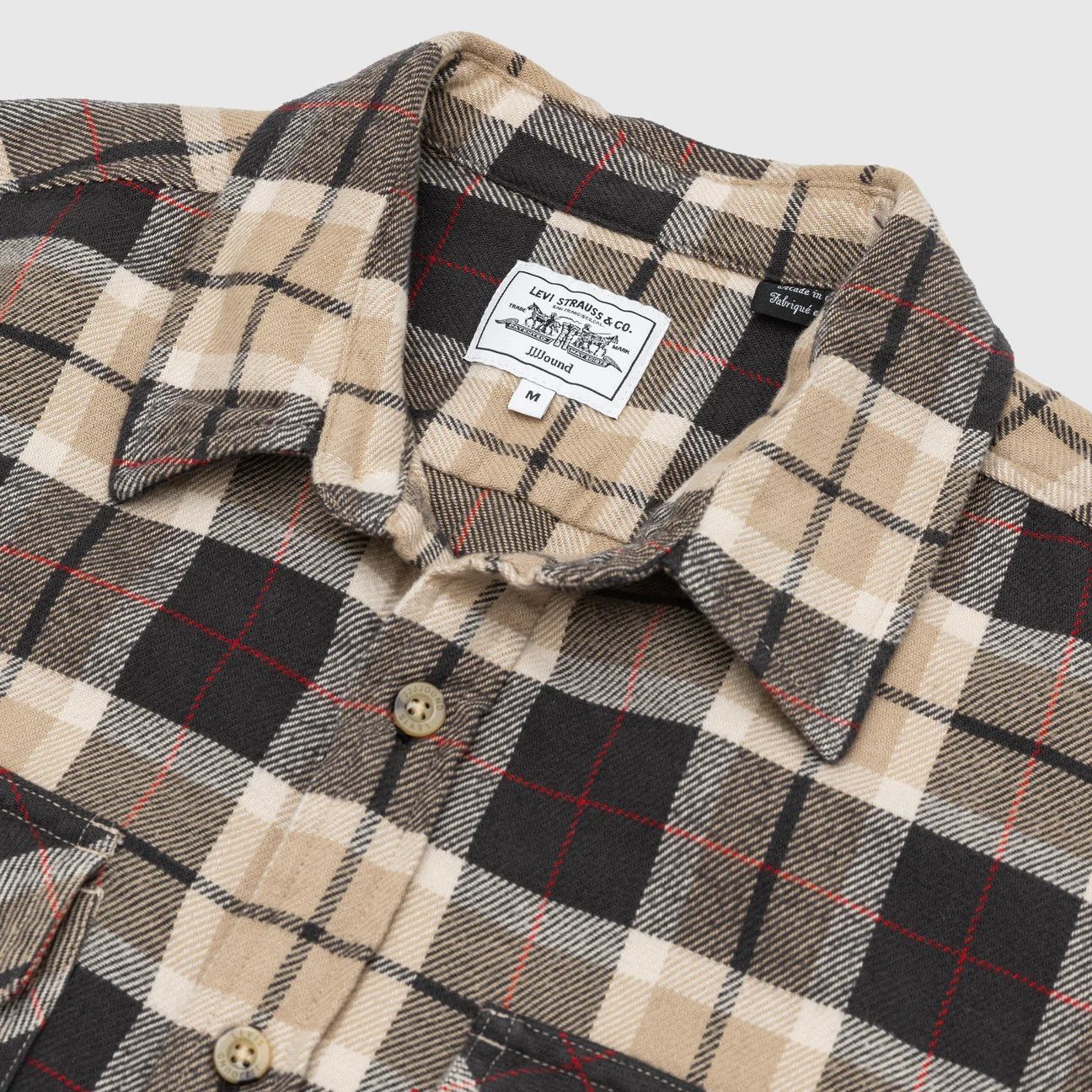 JJJJound × Levi's JJJJOUND PLAID SHIRT LEVI'S Flannel Size US M / EU 48-50 / 2 - 7 Thumbnail