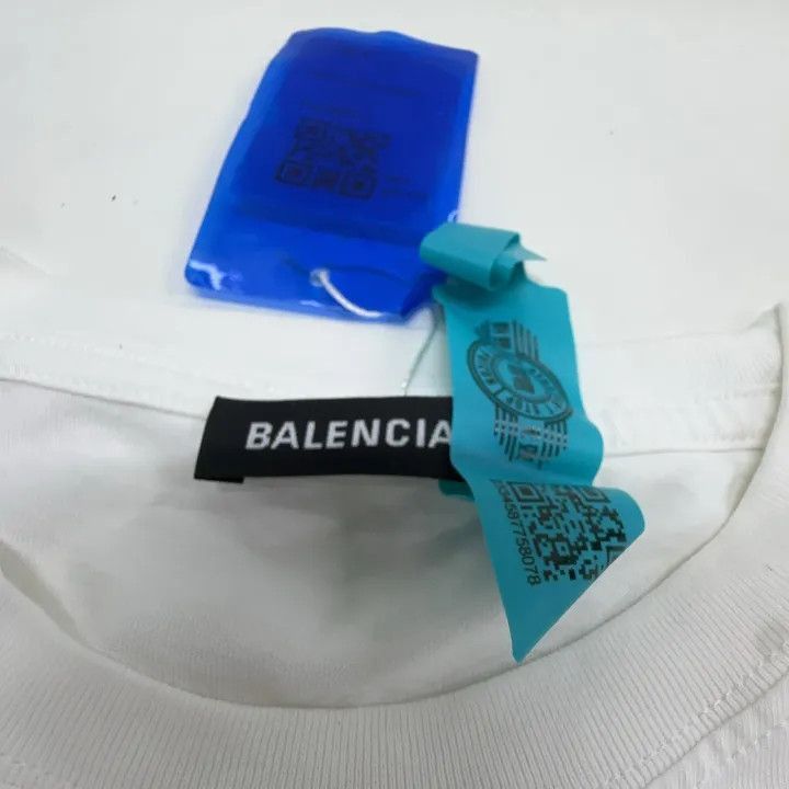 Balenciaga Balenciaga Balenciaga Logo Print Crew Neck TShirt -2507 Size US M / EU 48-50 / 2 - 4 Thumbnail