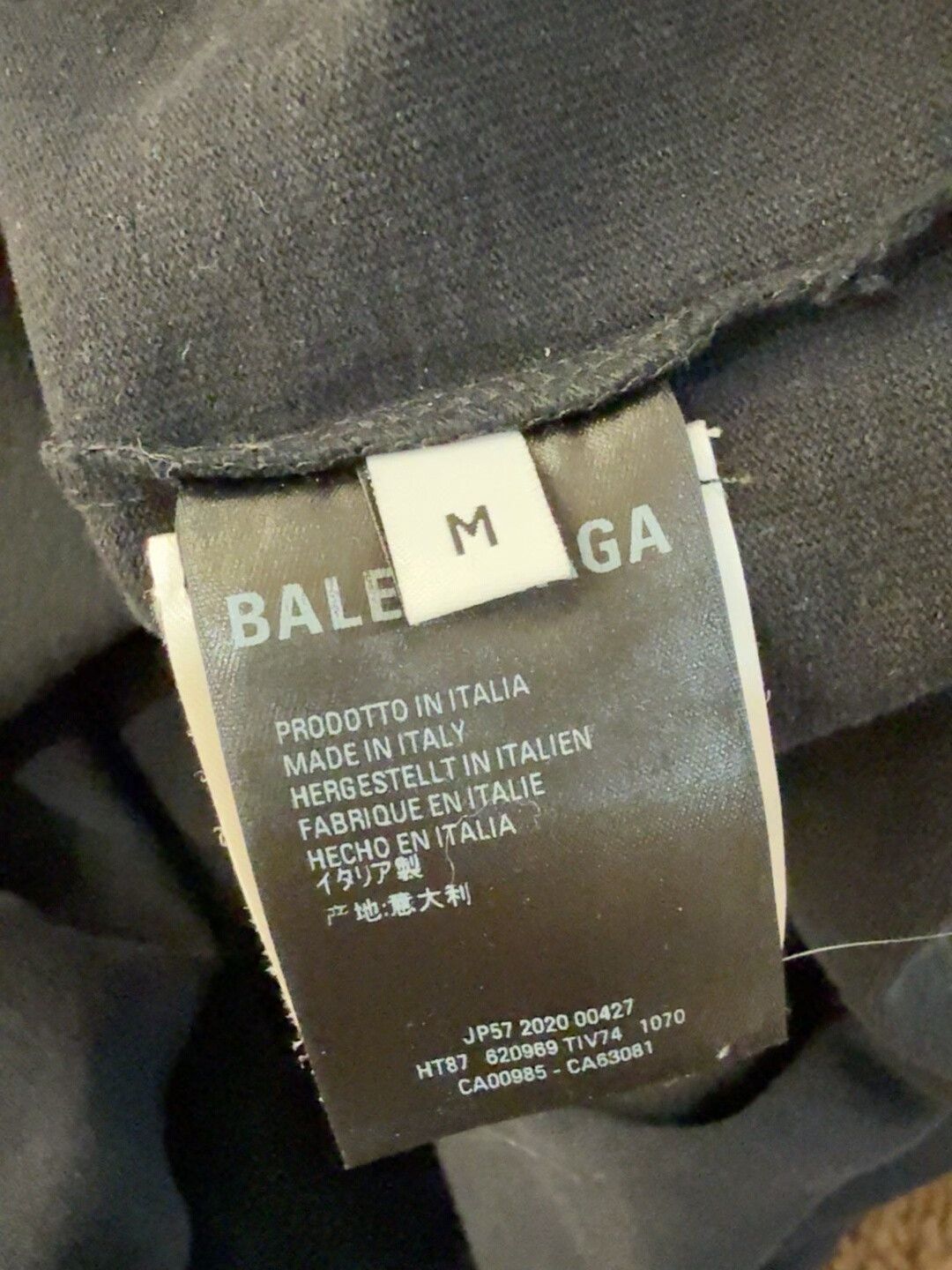 Balenciaga balenciaga crew short sleeve t-shirt Size US M / EU 48-50 / 2 - 3 Thumbnail