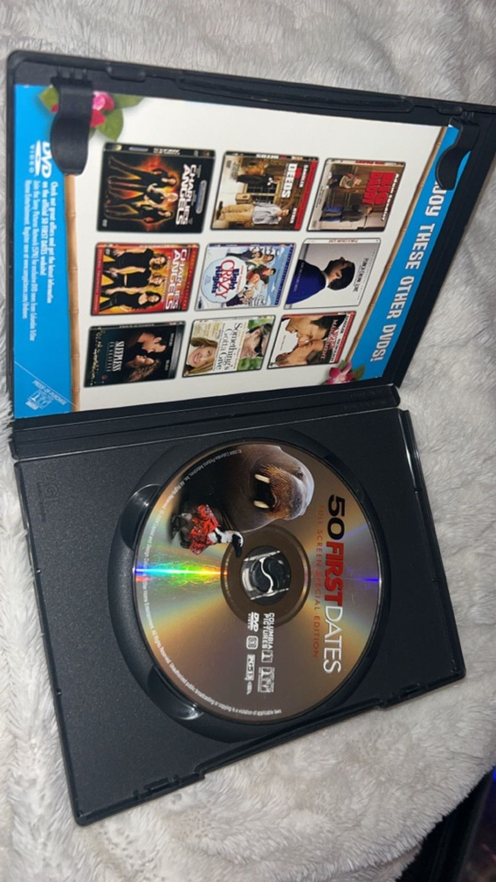 The Unbranded Brand Unisex Sony Pictures Home Entertainment 50 First Dates DVD Size US S / EU 44-46 / 1 - 3 Thumbnail