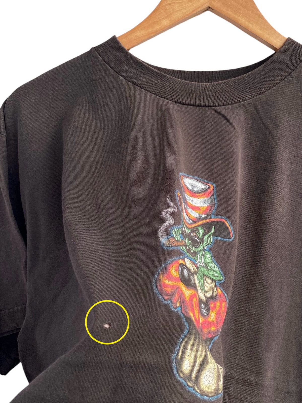 Hook-Ups 🔥🔥 Vintage Shrooms Skate tee Size US L / EU 52-54 / 3 - 4 Thumbnail