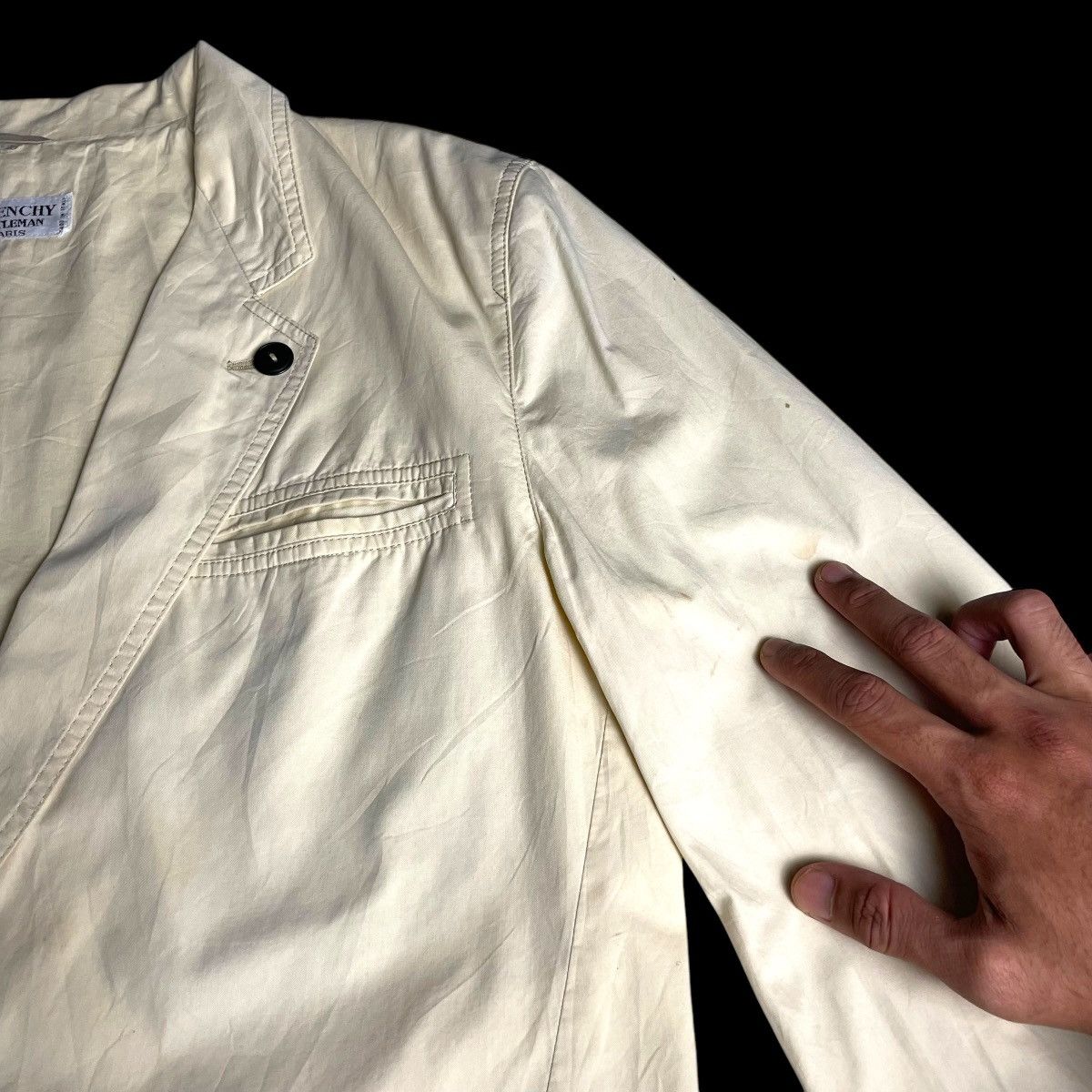 Givenchy VINTAGE GIVENCHY GENTLEMAN PARIS BLAZER JACKET Size US L / EU 52-54 / 3 - 9 Thumbnail