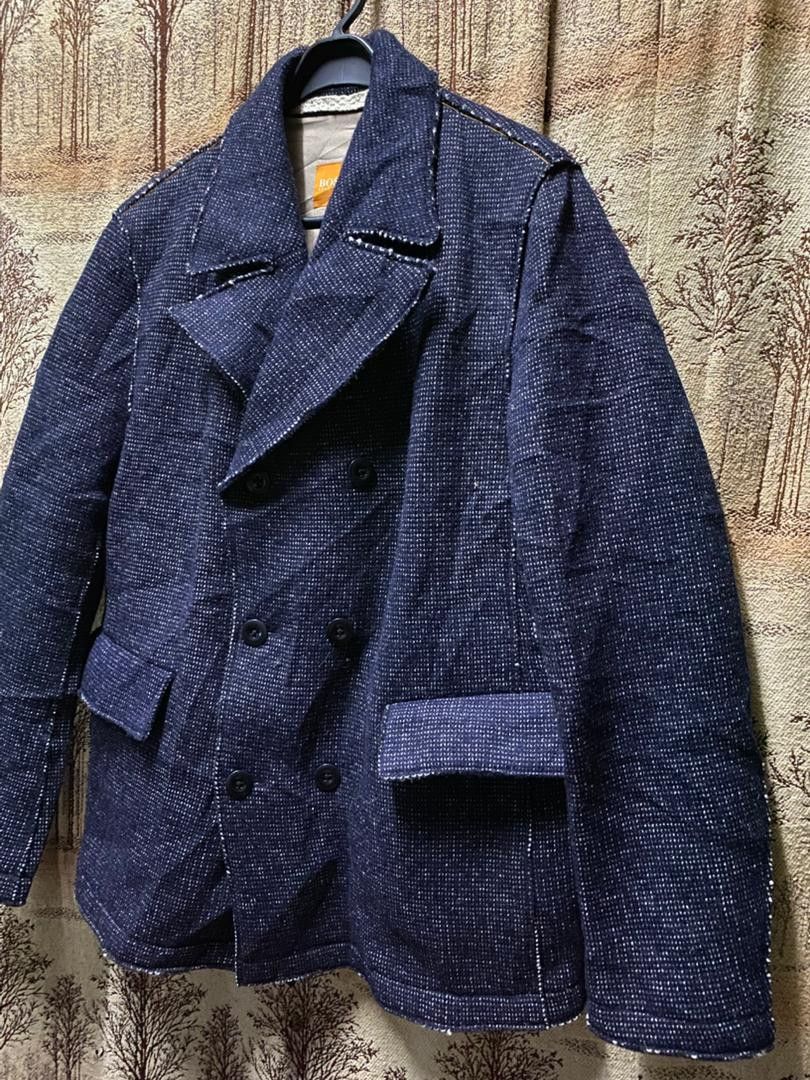 Hugo Boss Boss Hugo Boss Doublebreasted coat in a wool blend Rare Coat Size US L / EU 52-54 / 3 - 2 Thumbnail