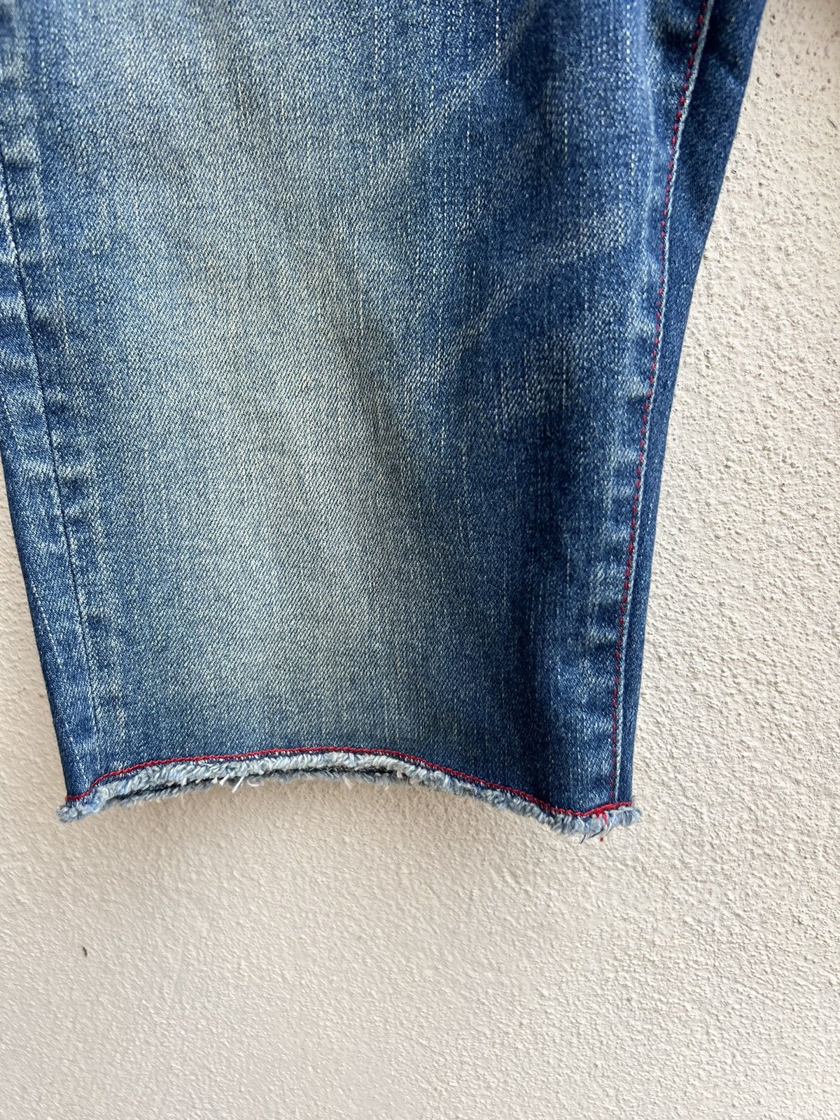 AKM 1 Piu 1 Uguale 3 Japan Muddy Denim Short Pant Size US 30 / EU 46 - 8 Thumbnail