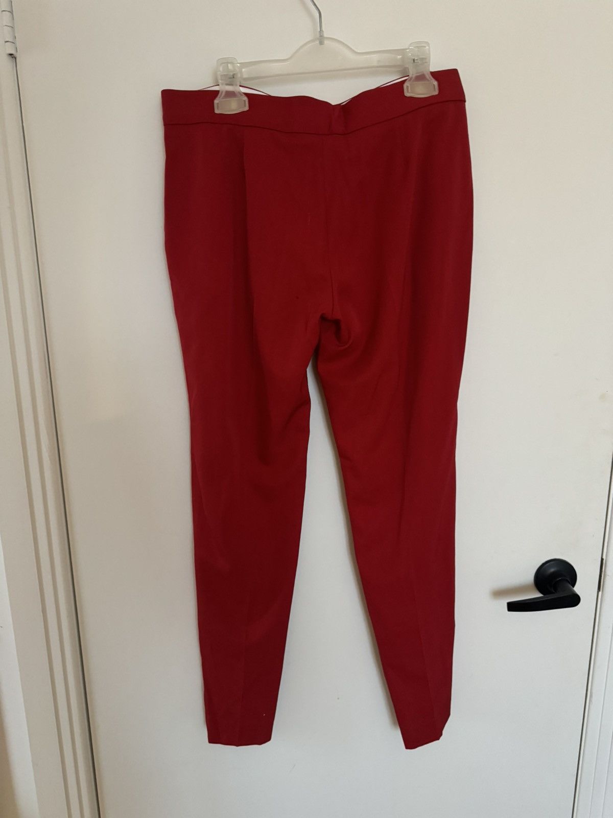 Stella McCartney BNWT Stella McCartney 42 red trousers elegant zip Size 28" / US 6 / IT 42 - 10 Thumbnail