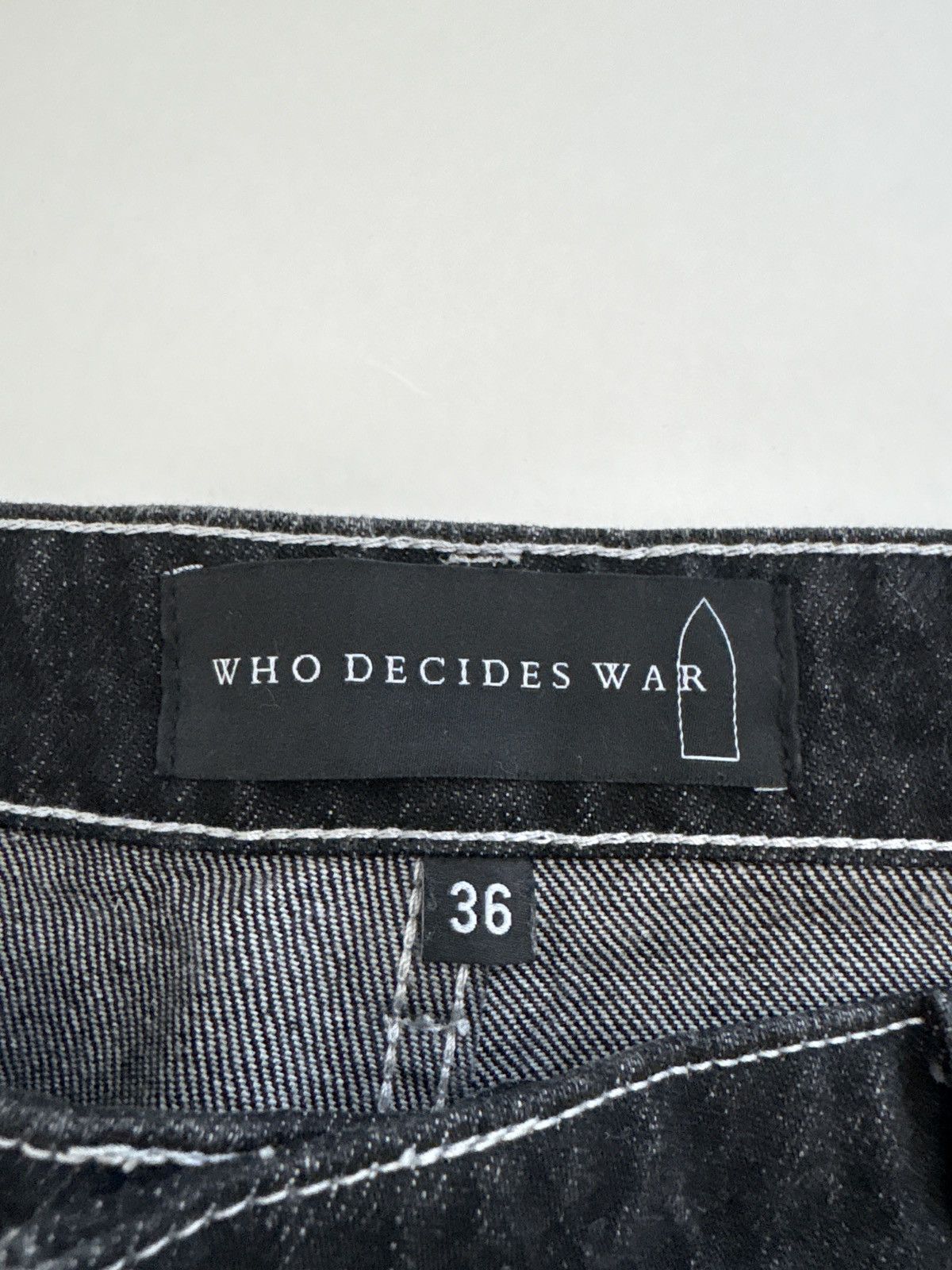 Who Decides War Ultra Flare Denim Size US 36 / EU 52 - 3 Thumbnail