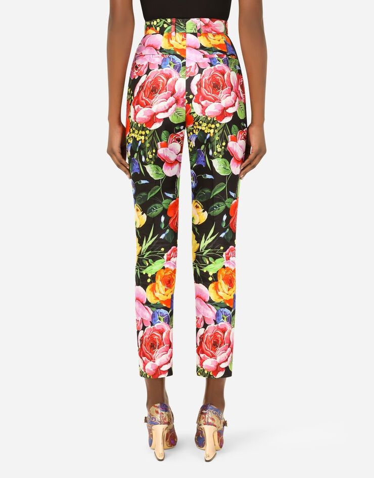 Dolce & Gabbana o1y0925 Casual Pant in Multicolor Size 26" / US 2 / IT 38 - 3 Thumbnail