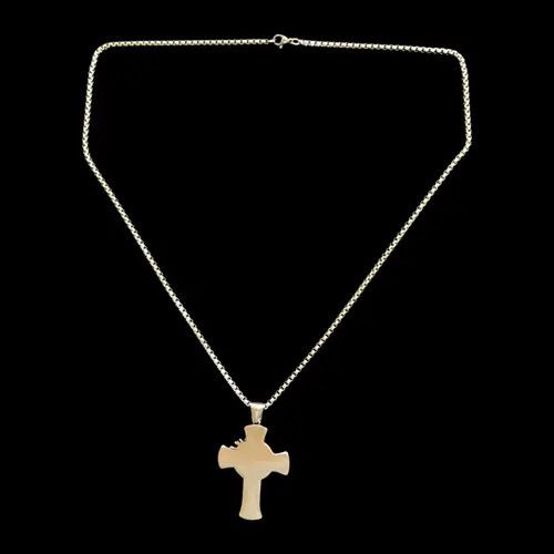 VIBE Cross Pendant Necklace Jesus Chain Size ONE SIZE - 3 Thumbnail