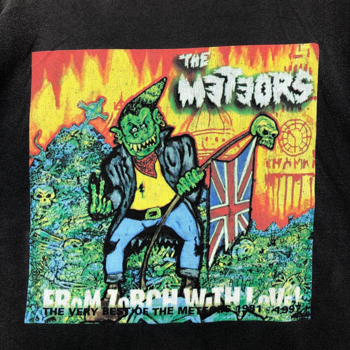 Band Tees The Meteors Band T-Shirt From Zorch With Love Psychobilly M Size US M / EU 48-50 / 2 - 3 Thumbnail