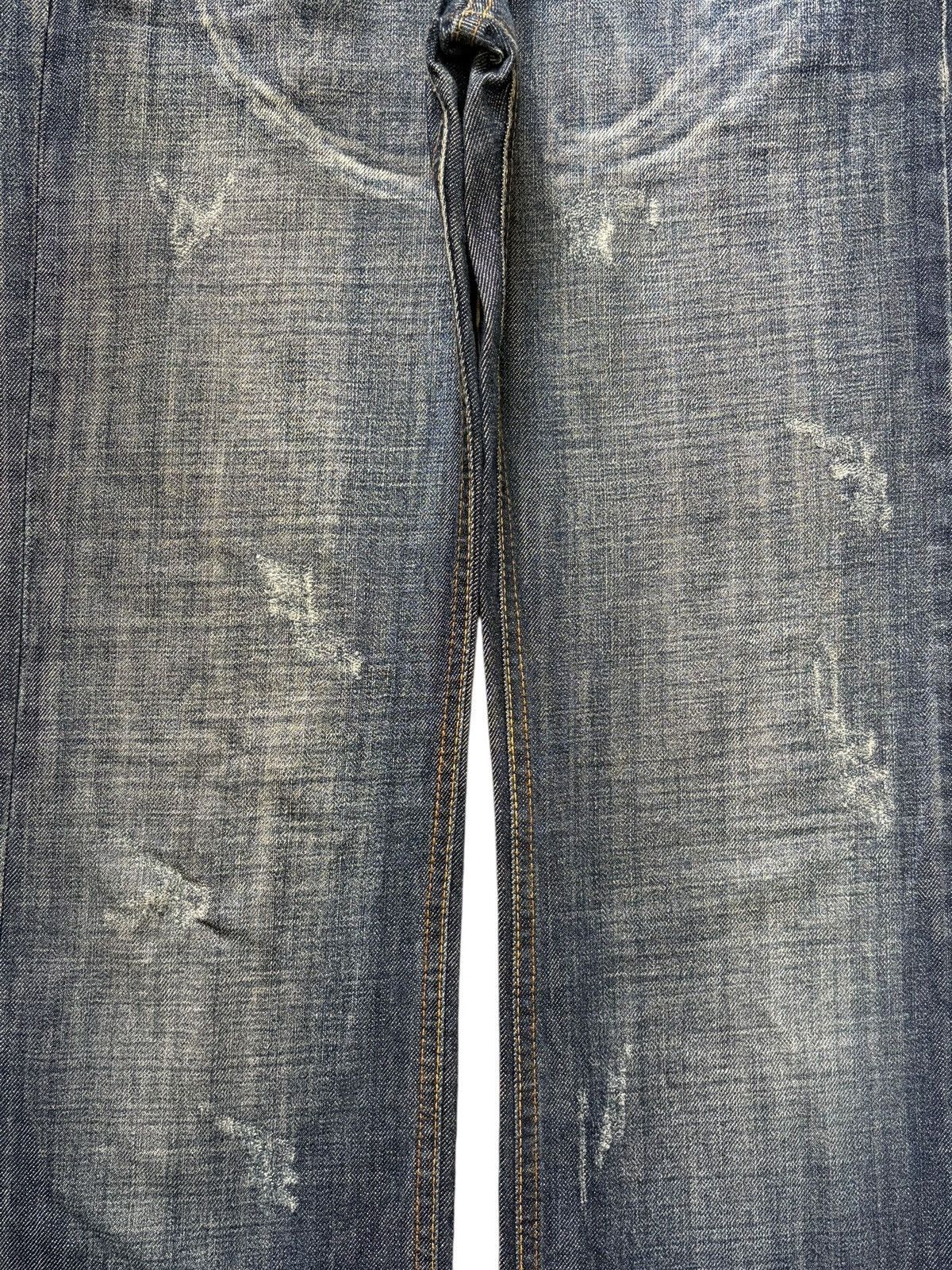 Visvim Vintage Angel Devil Double Wings Printed Distress Jeans Size 30" / US 8 / IT 44 - 4 Thumbnail