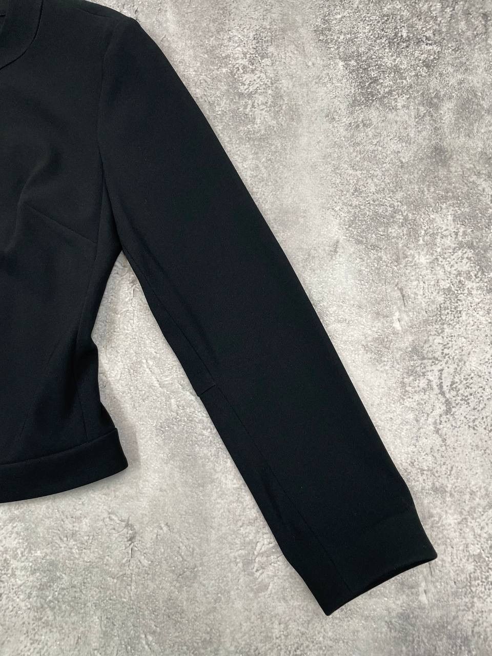 STRENESSE Strenesse Gabriele Strehle Women Cropped Jacket Black Size S / US 4 / IT 40 - 4 Thumbnail