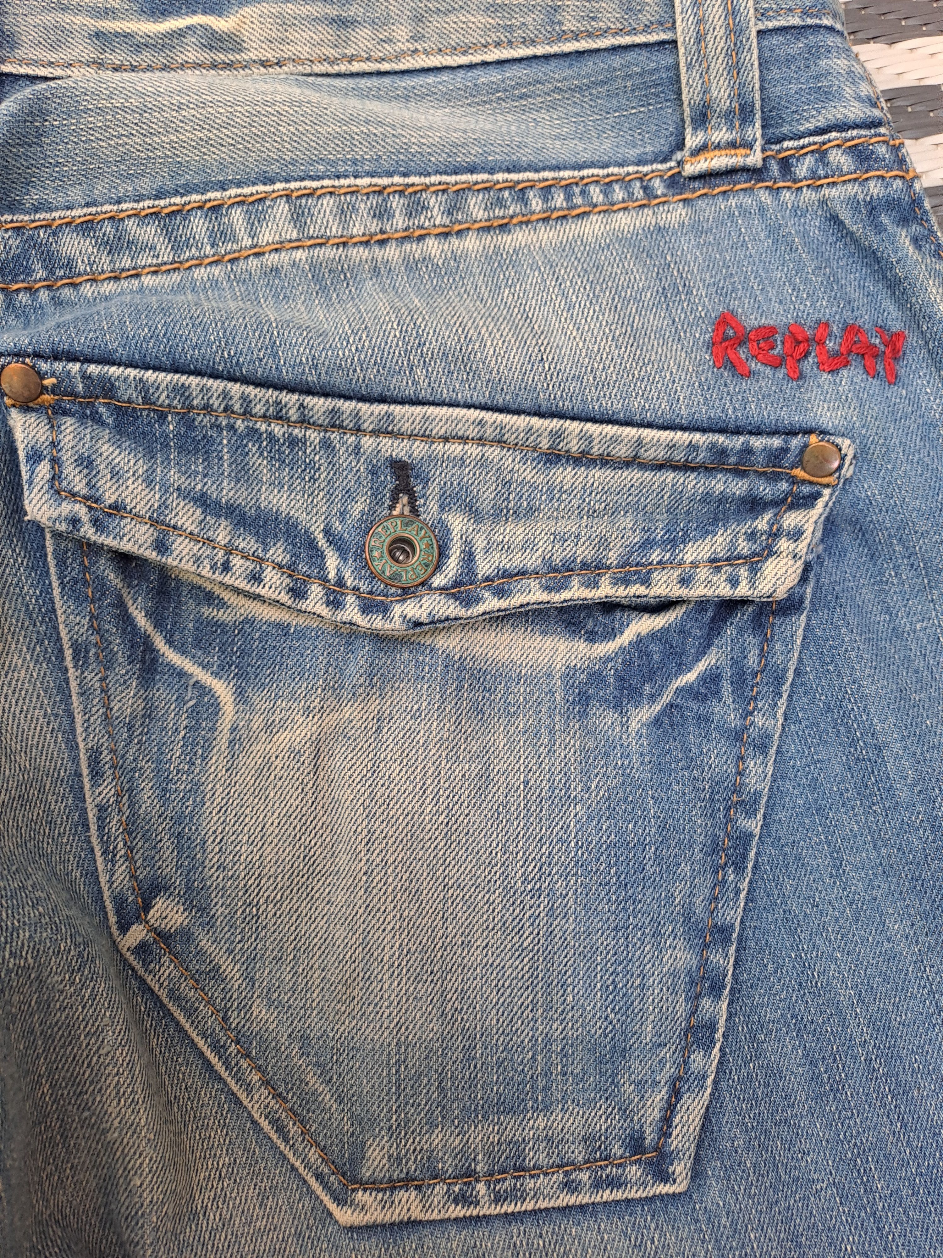 Replay Vintage mens Replay jeans '34' size Size US 34 / EU 50 - 18 Thumbnail