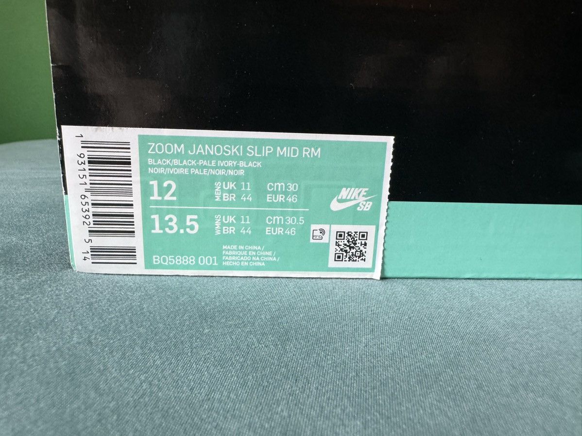 Nike Nike SB Zoom Janoski Slip Mid 2019 Size US 12 / EU 45 - 7 Thumbnail