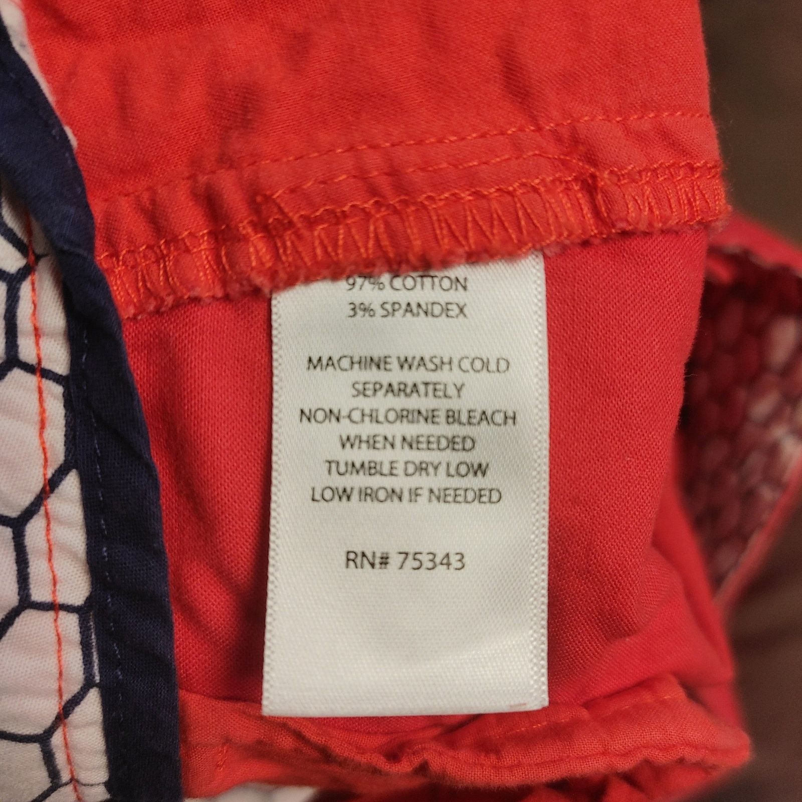 Other Cambridge Dry Goods Women's 10 Red Denim Jean Mini Skirt Size 32" / US 10 / IT 46 - 4 Thumbnail