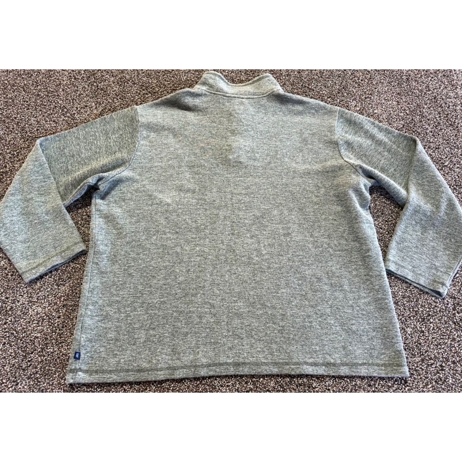 Gap Gap Mens Sweater Henley Long Sleeve Size 2XL Green Cotton Blend Size US XXL / EU 58 / 5 - 2 Thumbnail