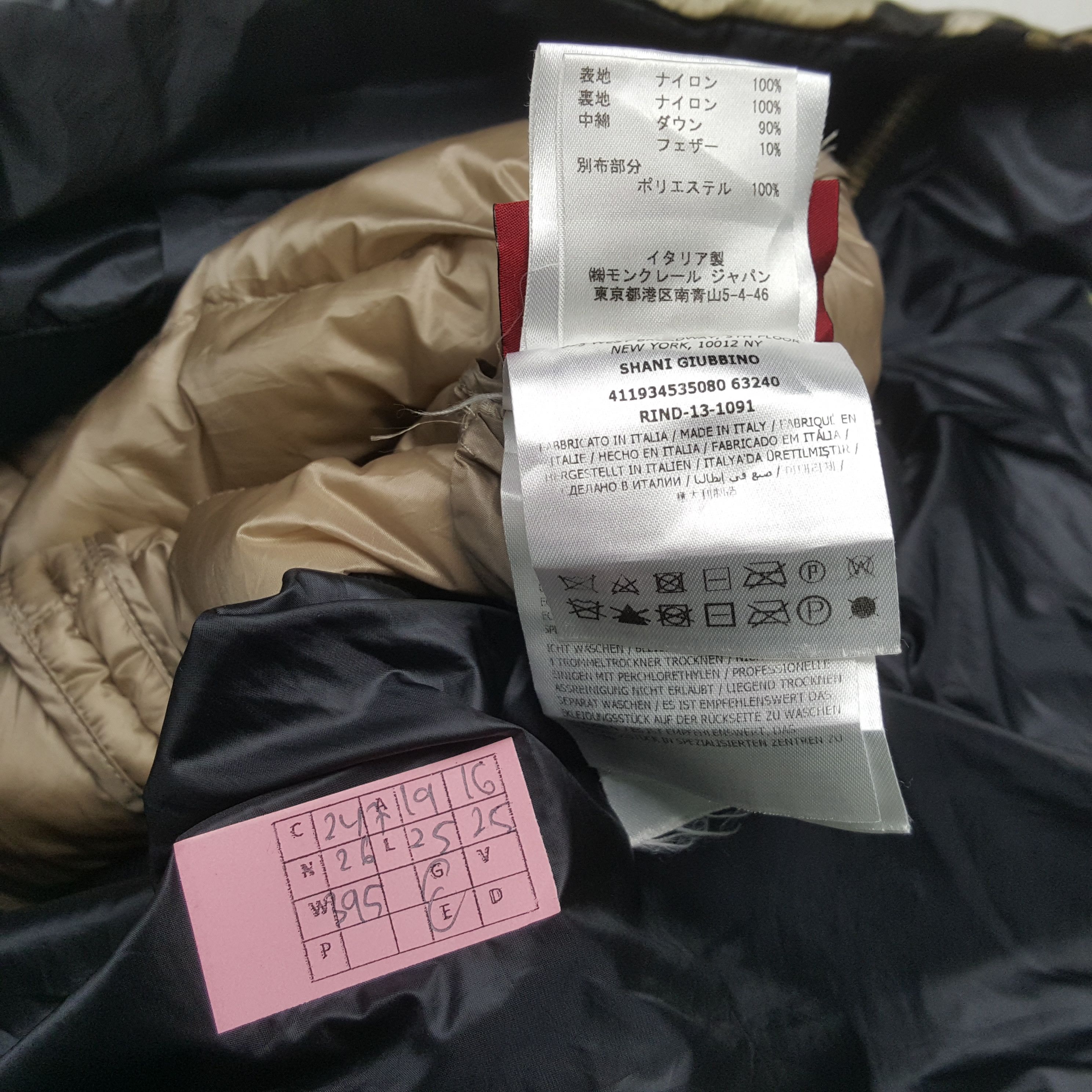 Moncler × Vintage MONCLER Italian Brand Fashion Style Puffer Jacket Size S / US 4 / IT 40 - 7 Thumbnail