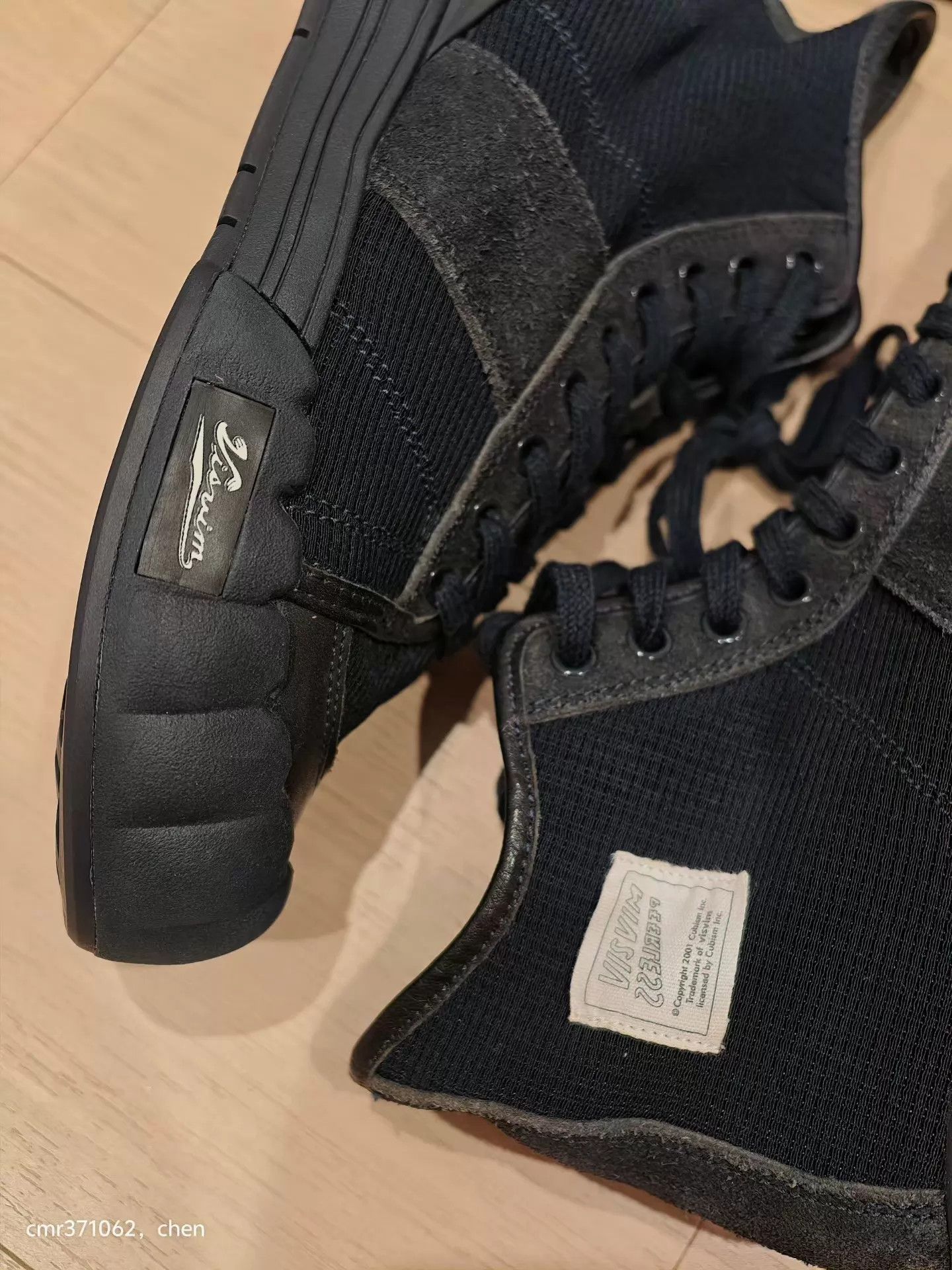 Visvim VISVIM 21aw spot VS LANIER HI Sports Navy 9.5/10, Black 10.5 Size US 10.5 / EU 43-44 - 4 Thumbnail