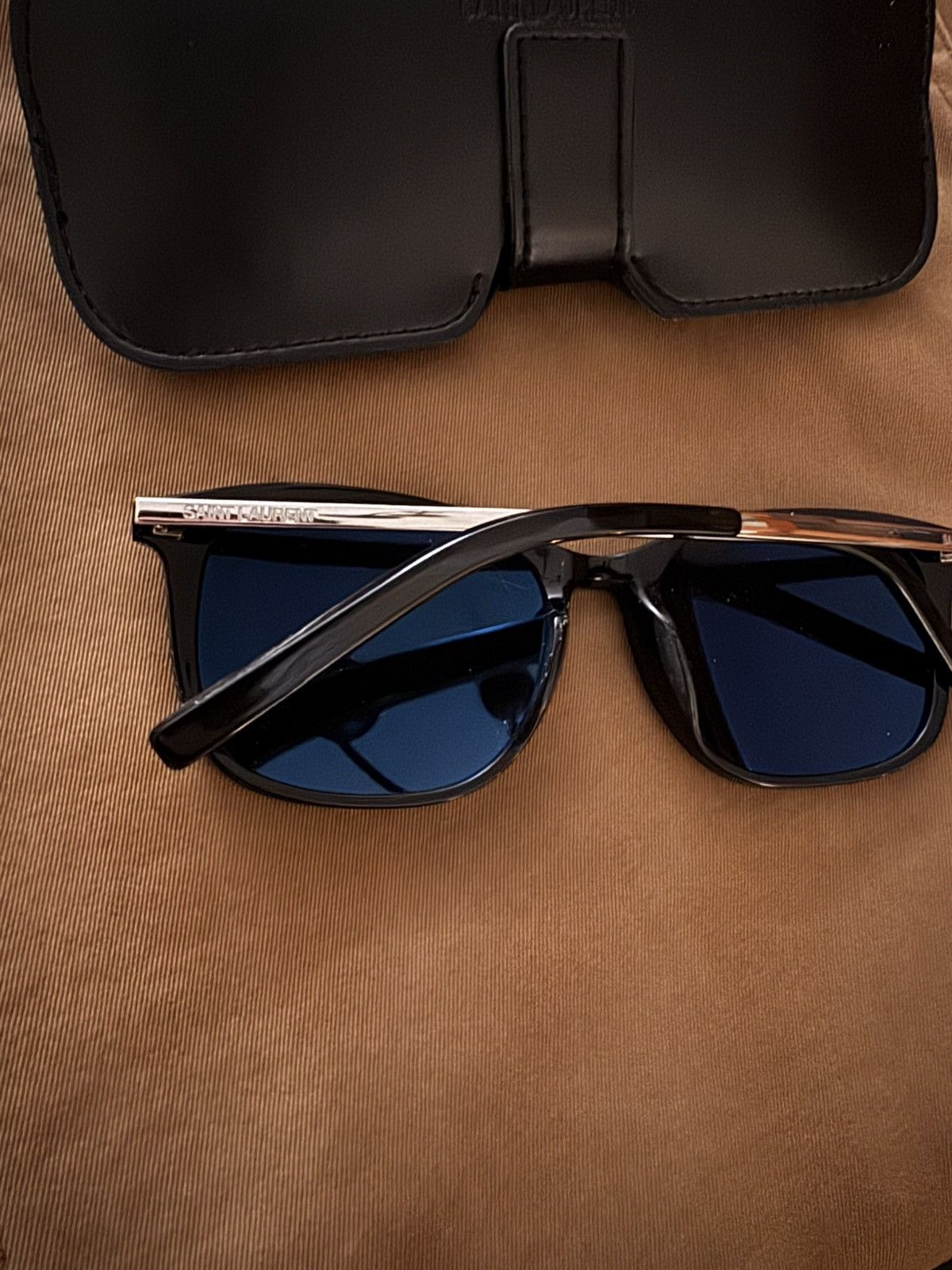 Saint Laurent Paris Saint Laurent Paris SL111 / F001 black/Silver Size ONE SIZE - 17 Thumbnail