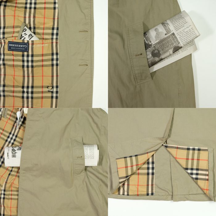 Burberry Burberrys 1990s Vintage Trench Coat Jacket Nova Check | Grailed