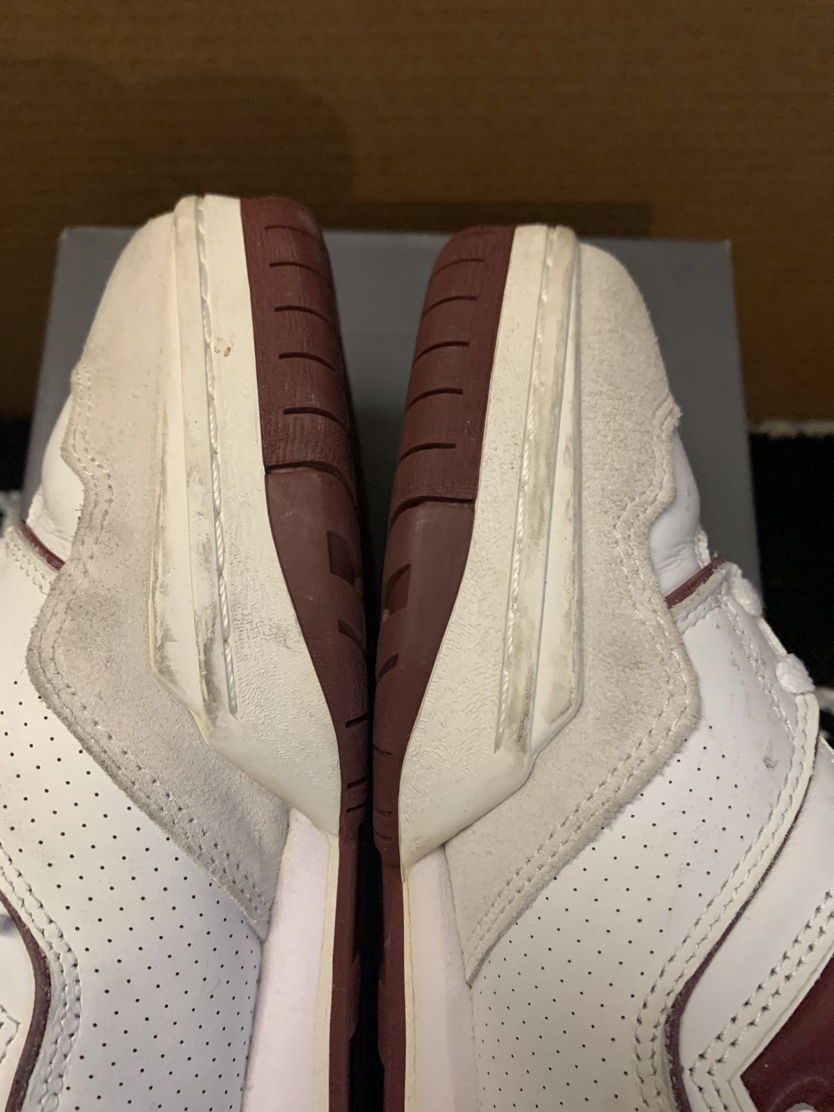 New Balance New Balance 550 “Sea Salt Burgundy” Size US 8.5 / EU 41-42 - 7 Thumbnail
